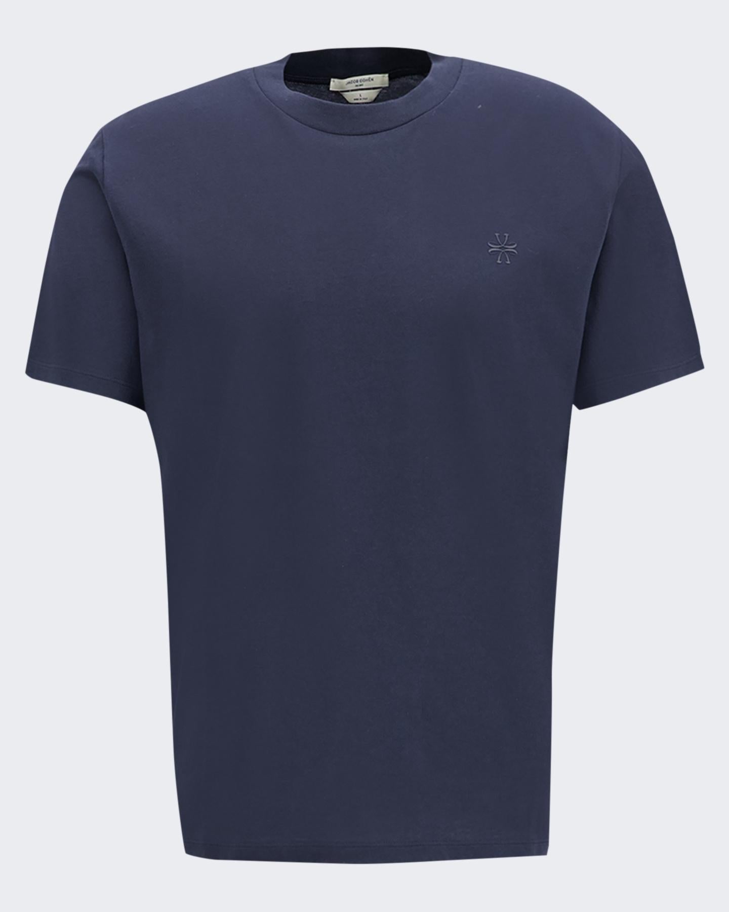 Heren Girocollo Costina Shirt Blauw