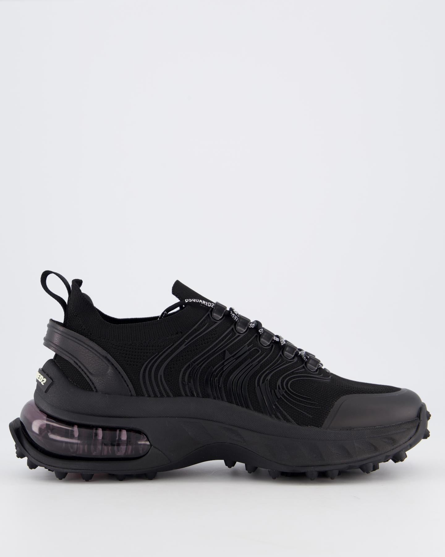 Heren Bubble Sneakers Zwart