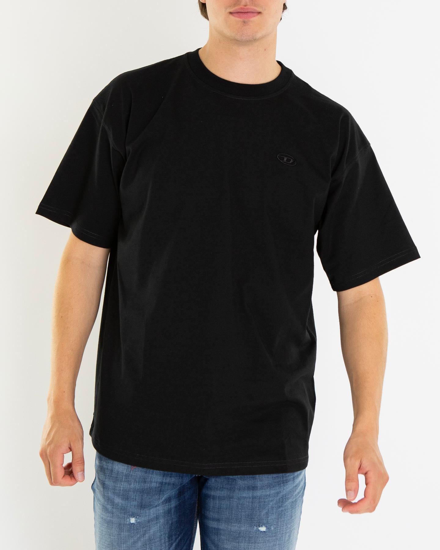 Heren T-Boxt-T24 T-Shirt Zwart