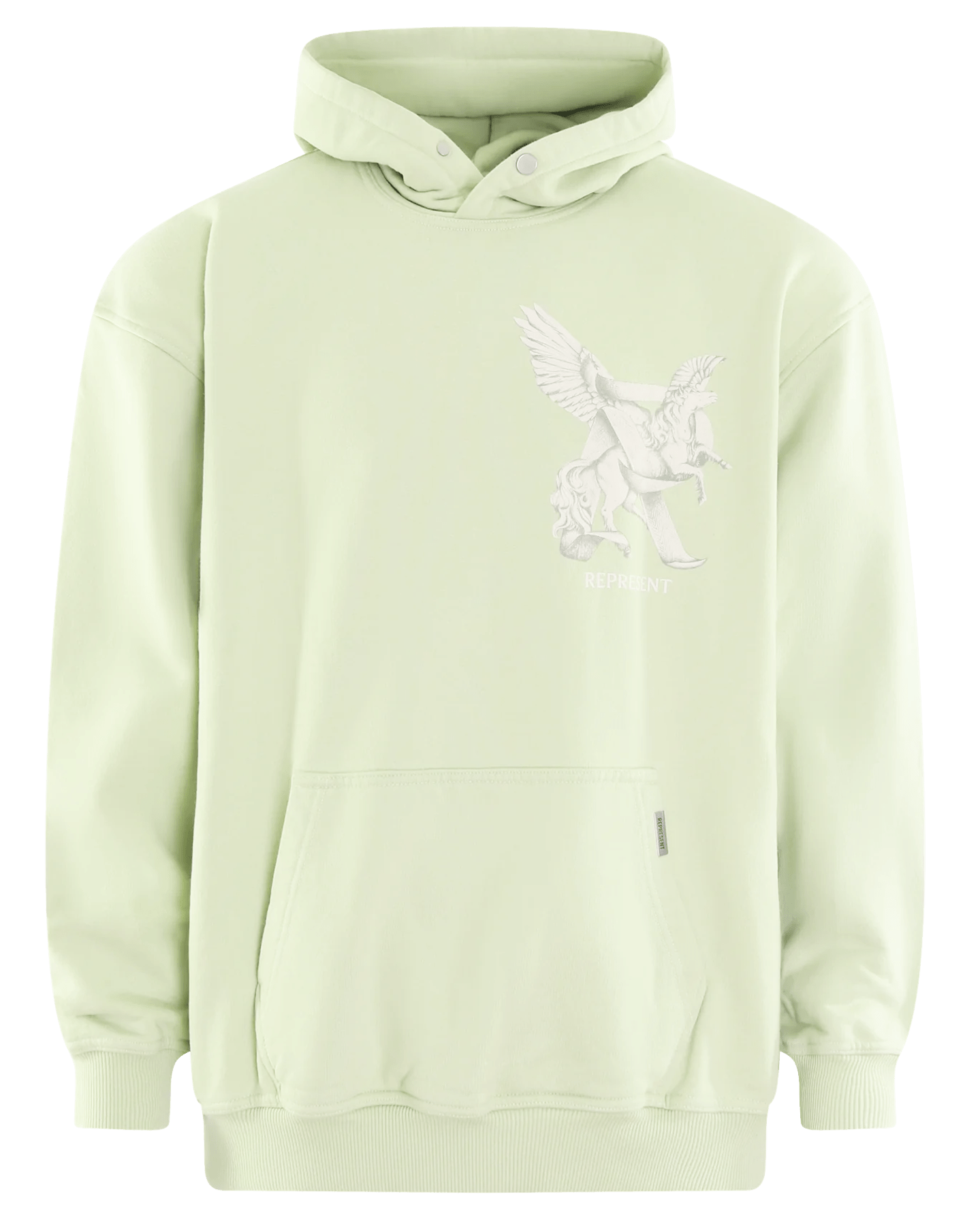 Represent Heren Elegance InMotion Hoodie Groen - Eleganza.nl