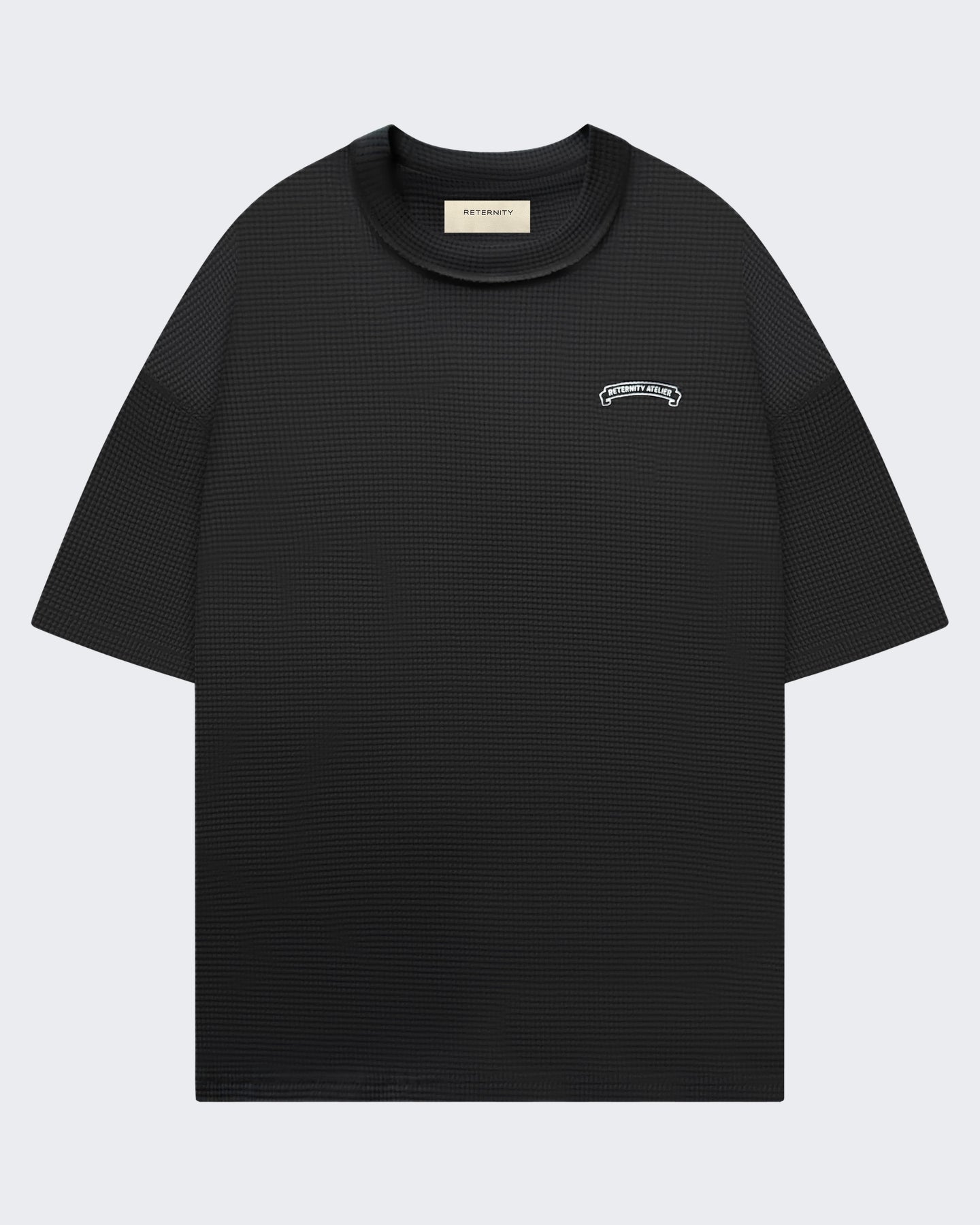Reternity Heren T-shirt met print Zwart - Eleganza.nl
