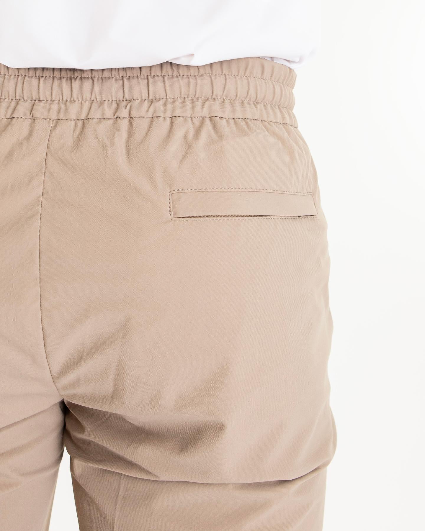 Heren Tech Stretch Short Beige