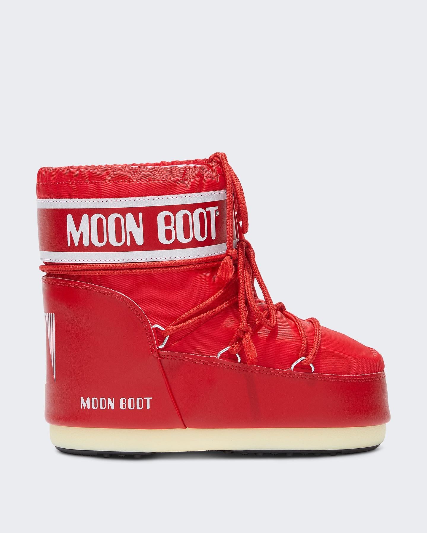 Dames Icon Low Nylon Rood