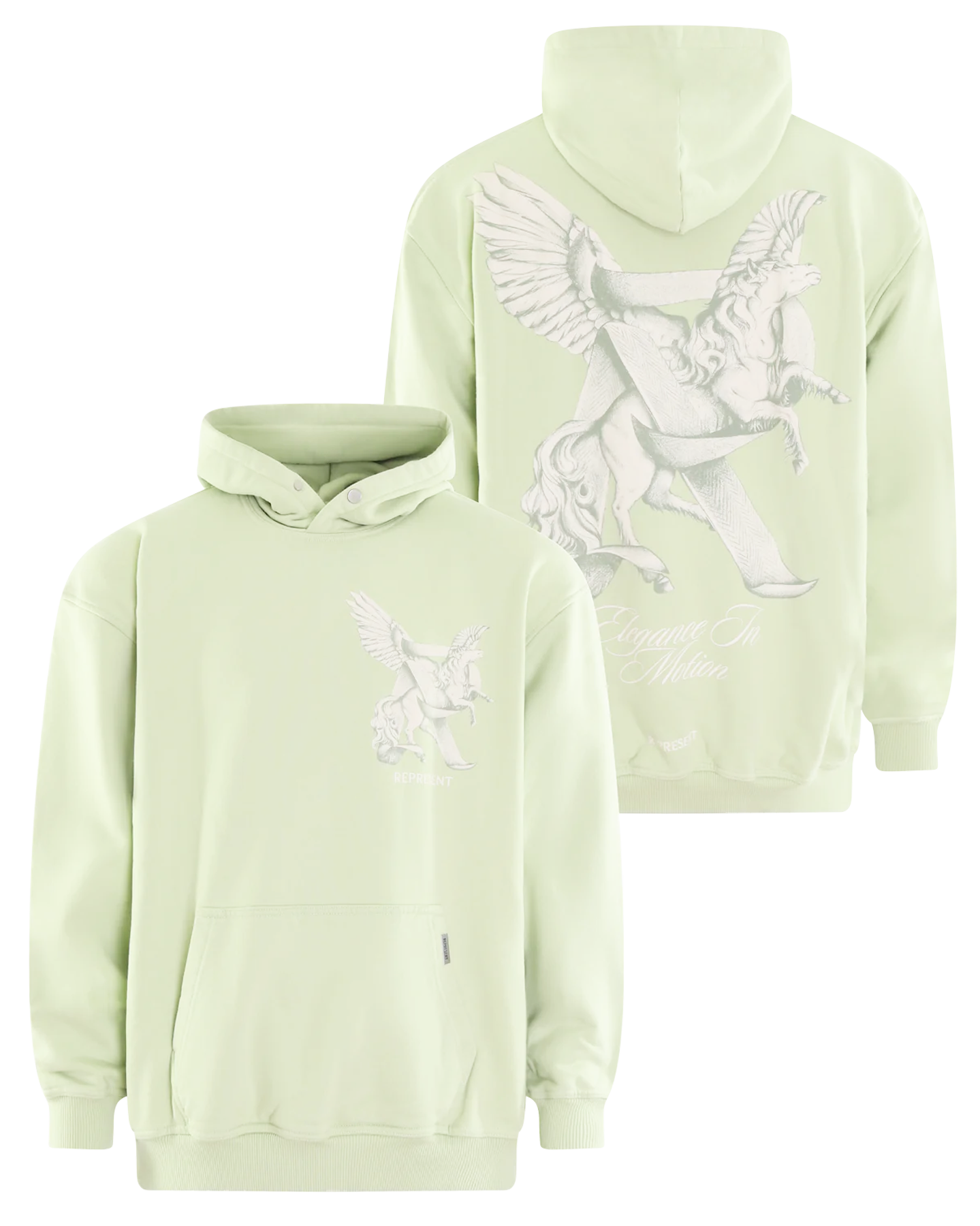 Heren Elegance InMotion Hoodie Groen