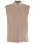 Men's Supima Bodywarmer Gray/Beige — huidige kleur