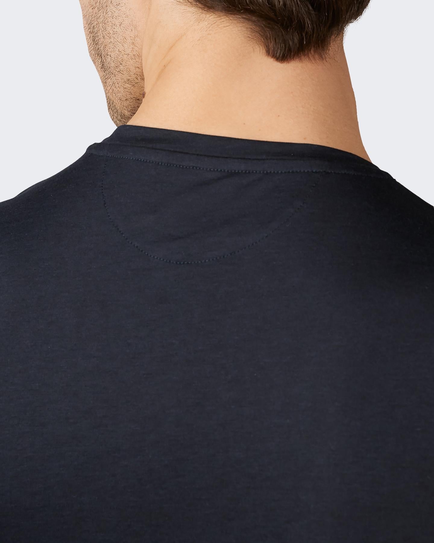 Pal Zileri Heren Ultra Lightweight Shirt Blauw
