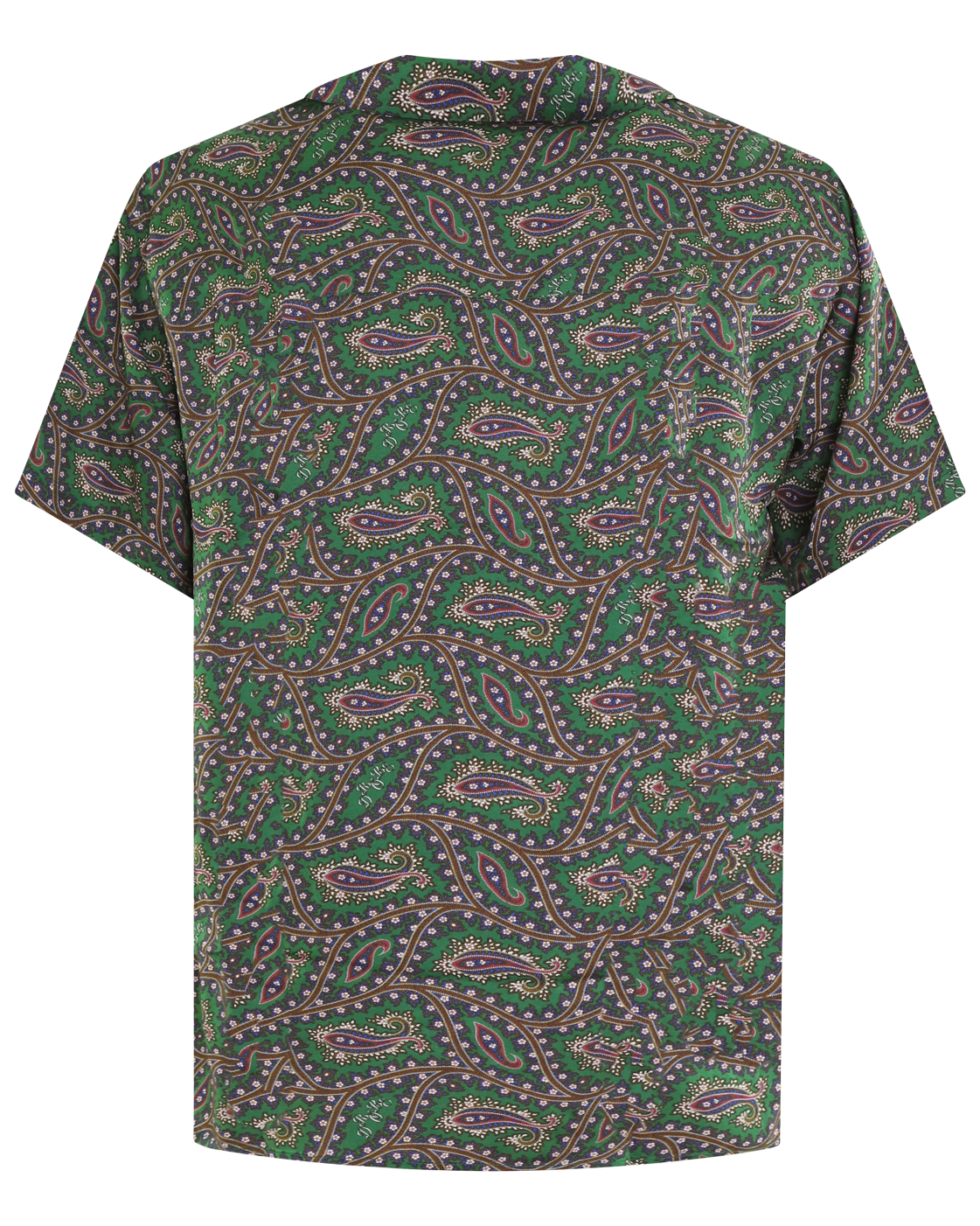 Heren La Chemise Paisley Shirt Groen