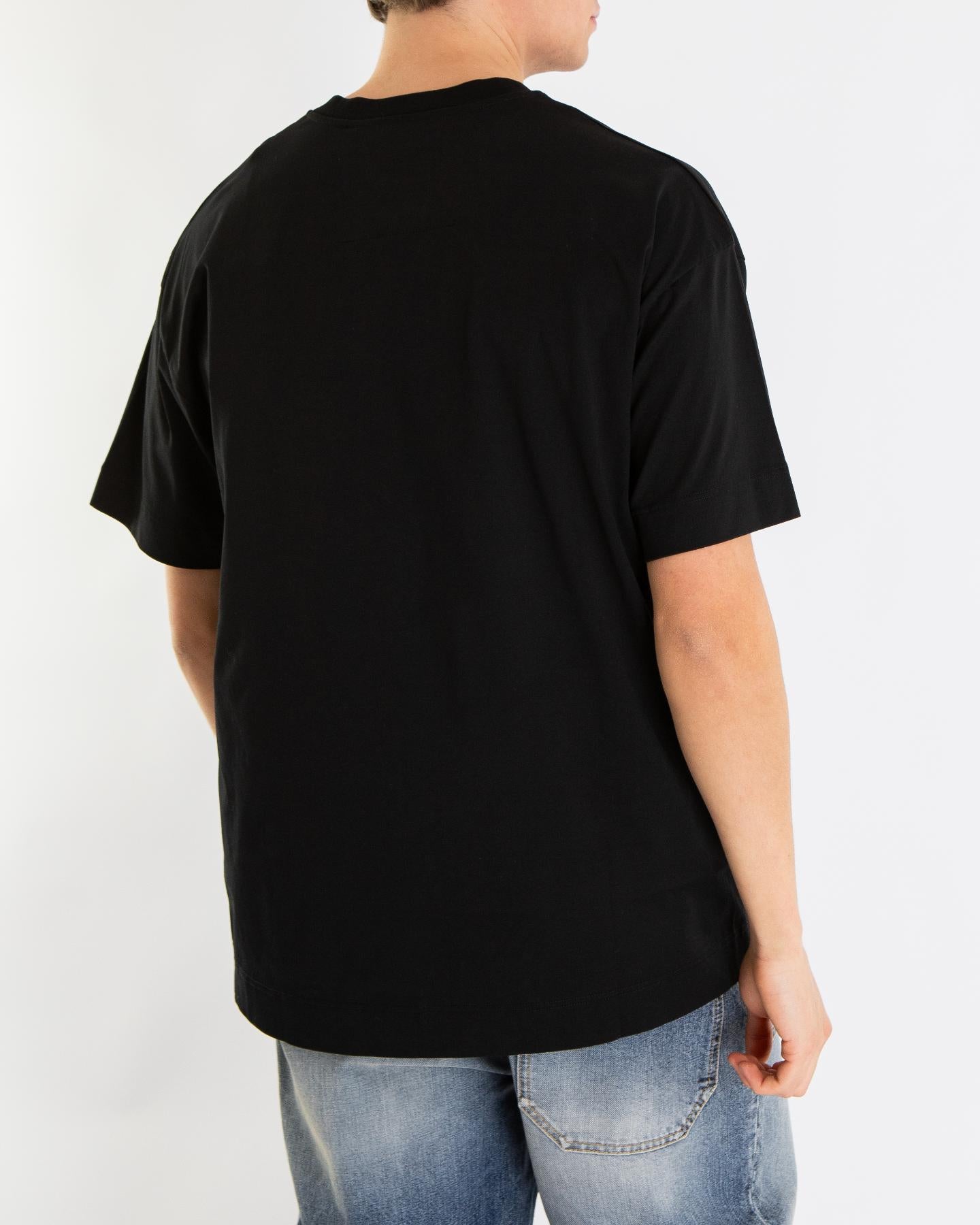 Heren Medallion T-Shirt Zwart