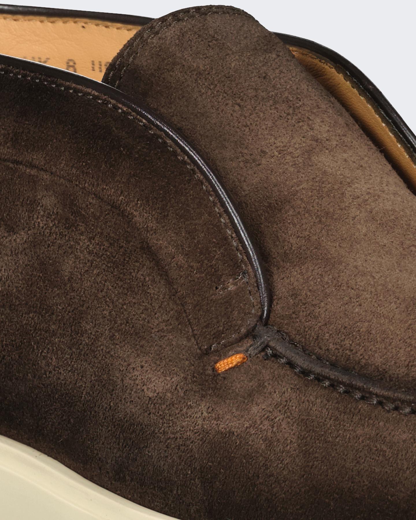 Santoni Heren Digits Loafer Grijs - Eleganza.nl