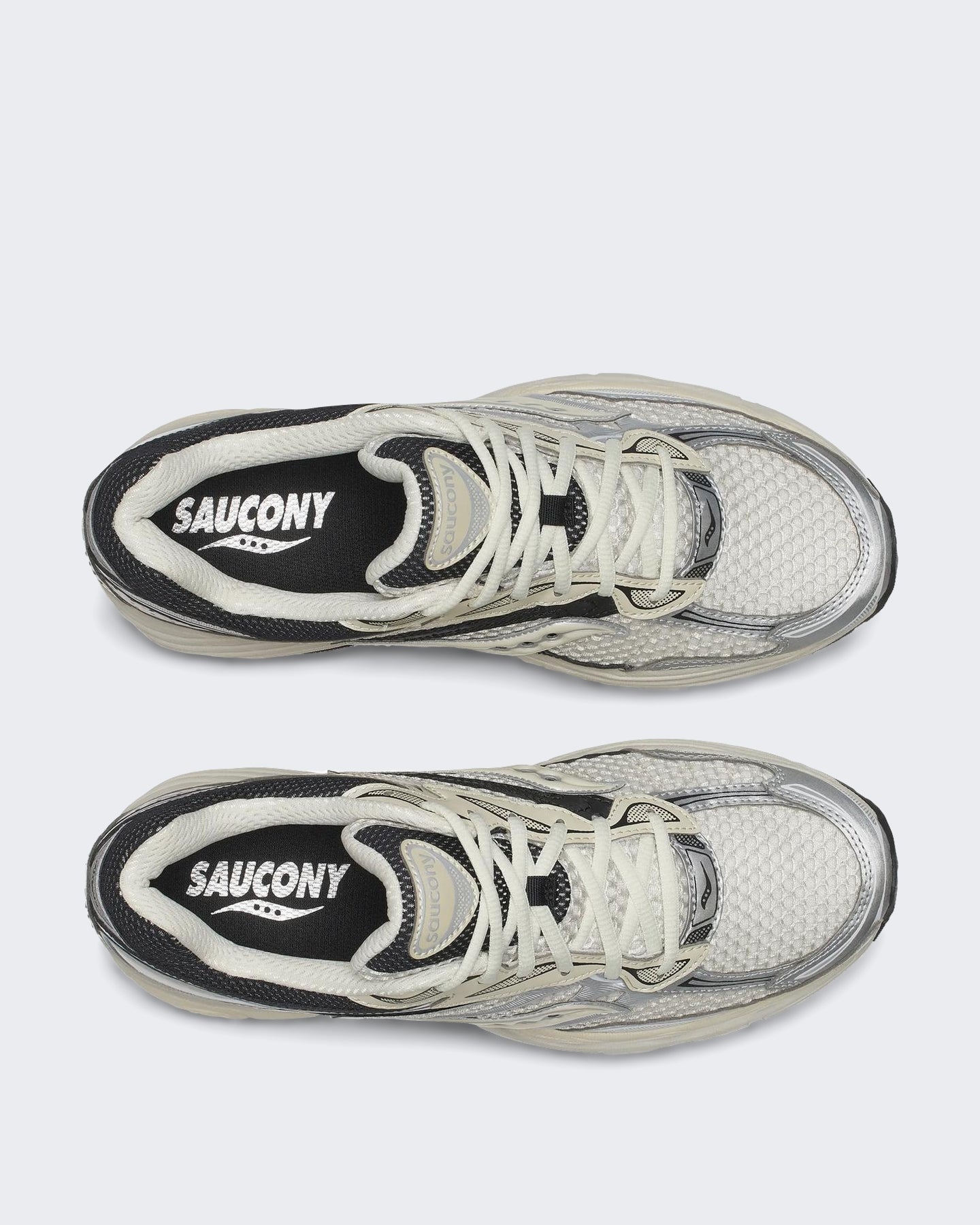 Saucony Dames Progrid Omni 9 sneaker met veters Wit - Eleganza.nl