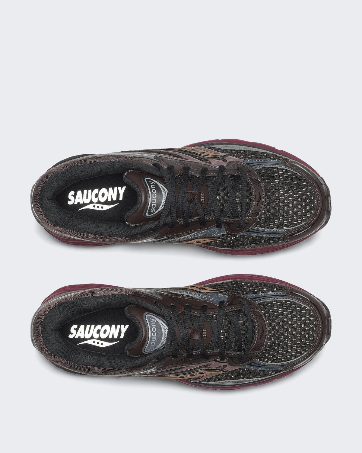 Saucony Heren Hardloopsneaker met demping en stabiliteit Zwart - Eleganza.nl