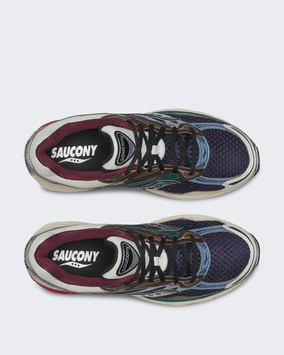 Saucony Unisex Hardloopsneaker met ProGrid demping Blauw - Eleganza.nl