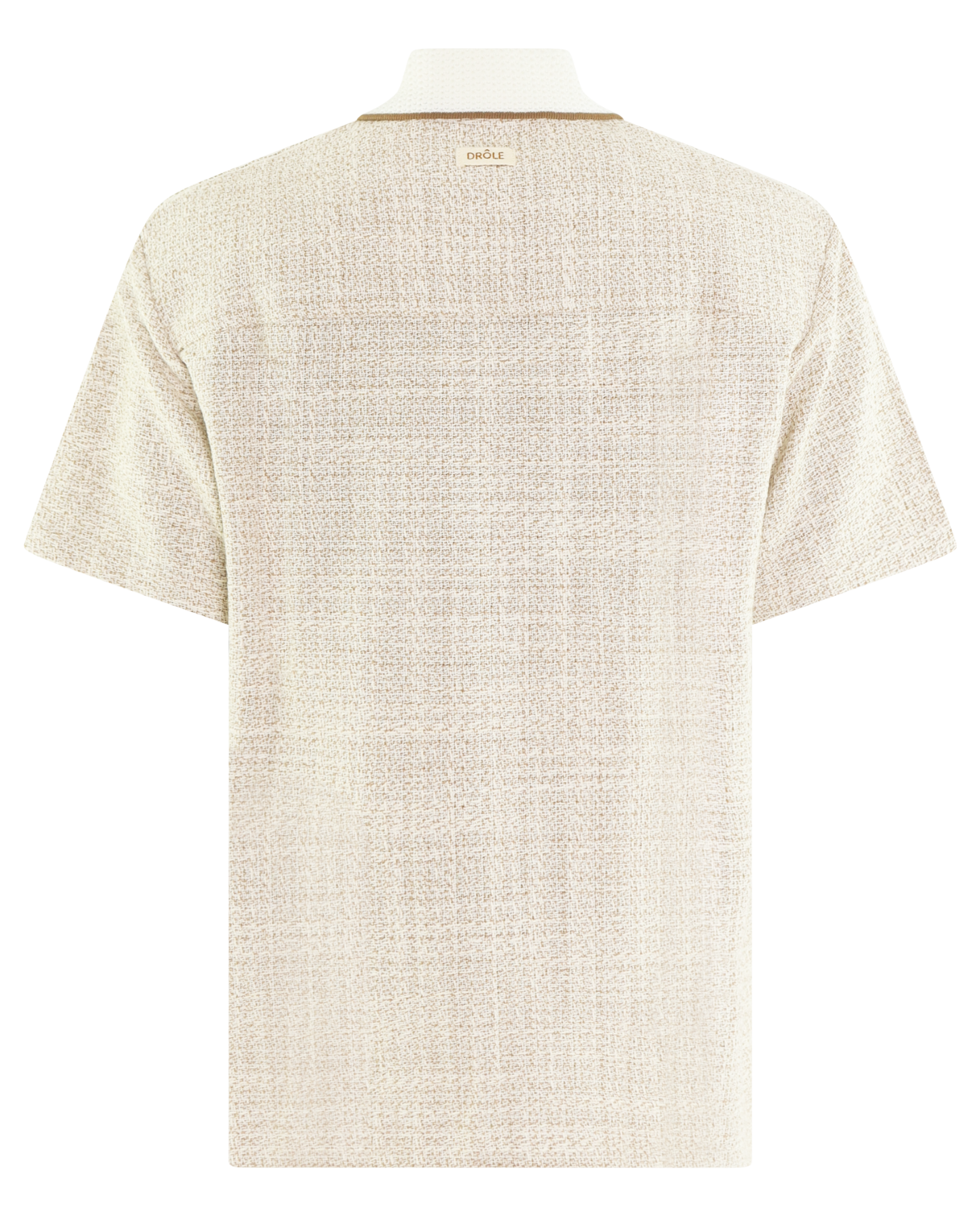 Heren La Chemise Tweed Beige