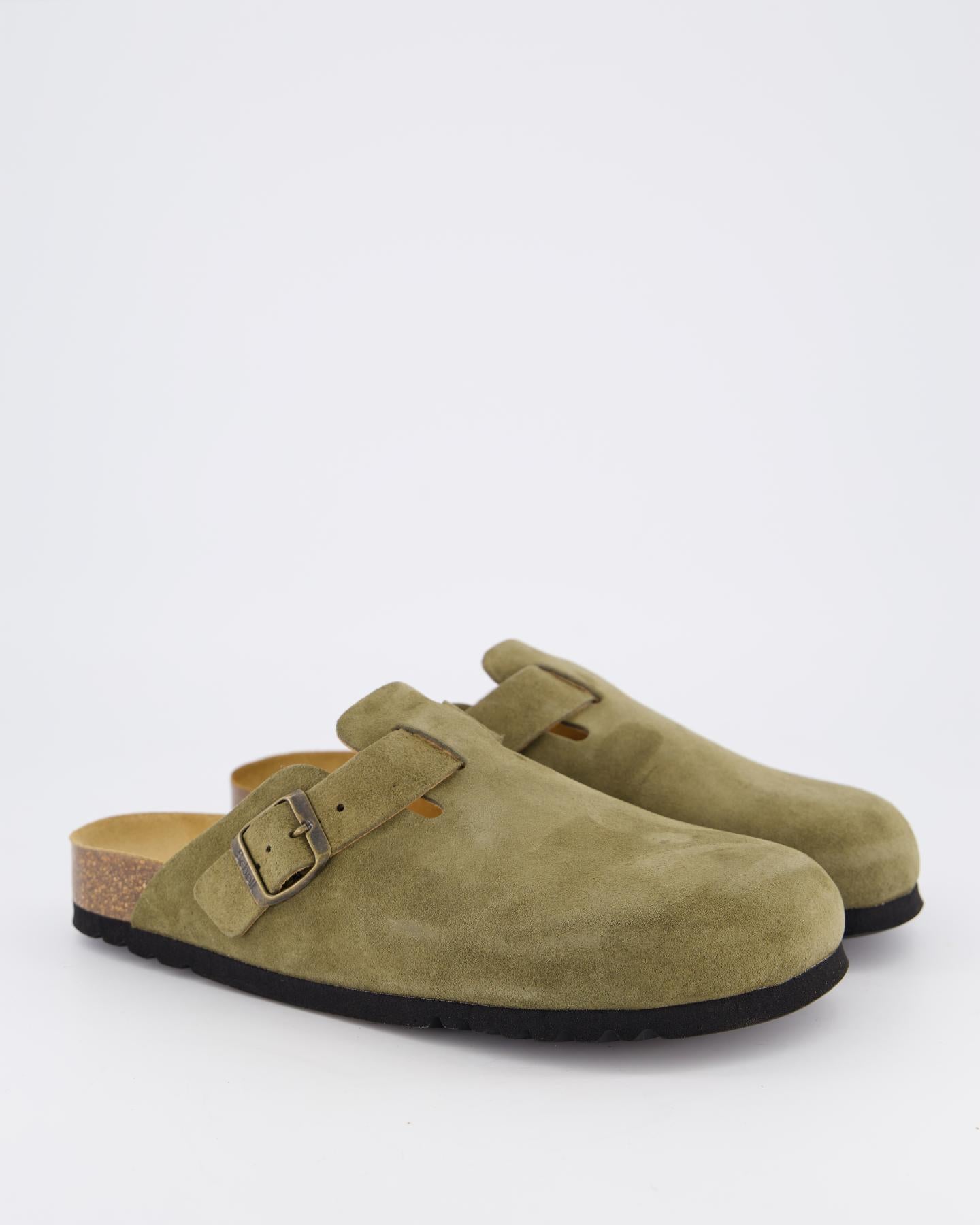 Heren Olivier Pantoffel Khaki