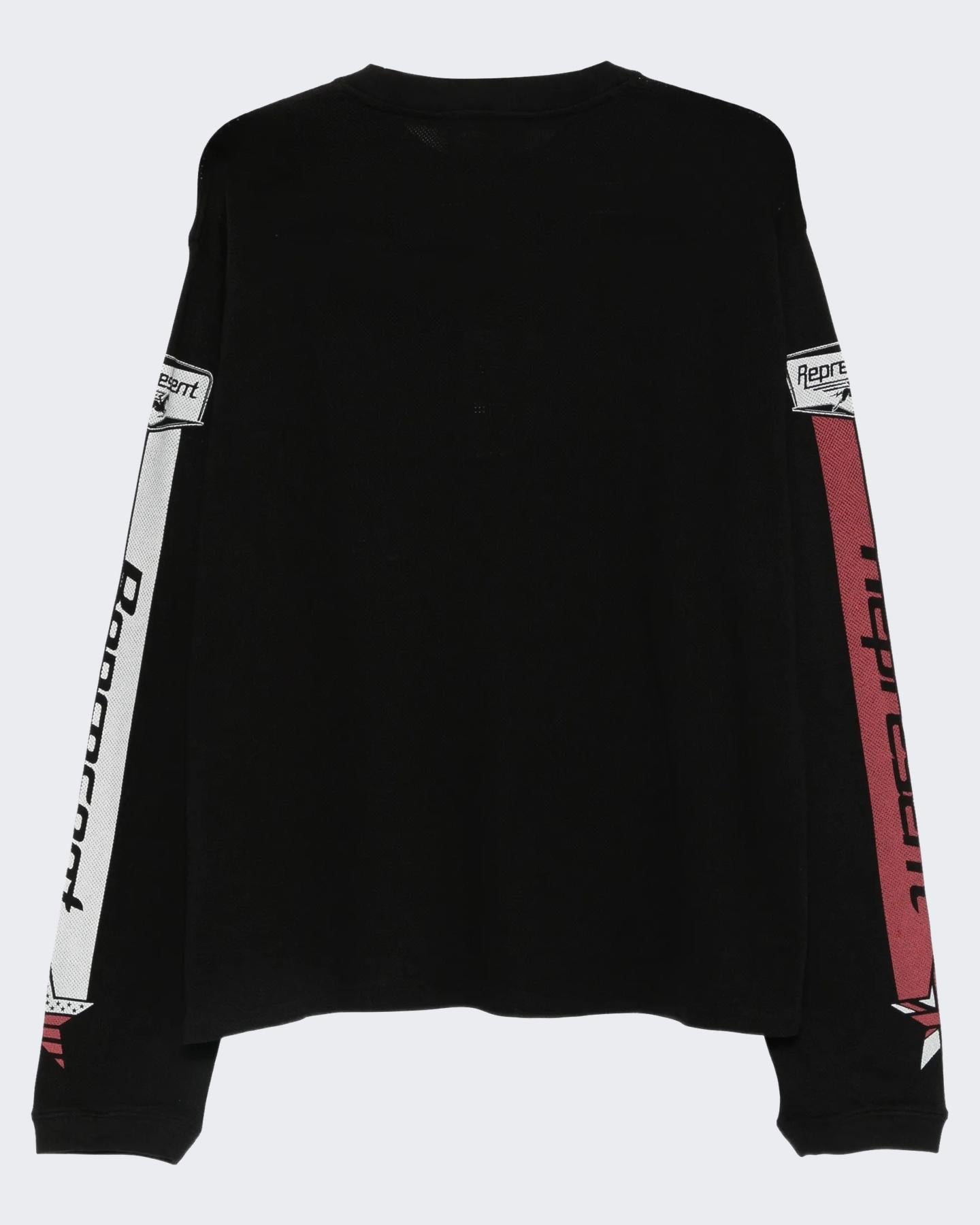 Heren Mesh Pegasus Long Sleeve T-Shi