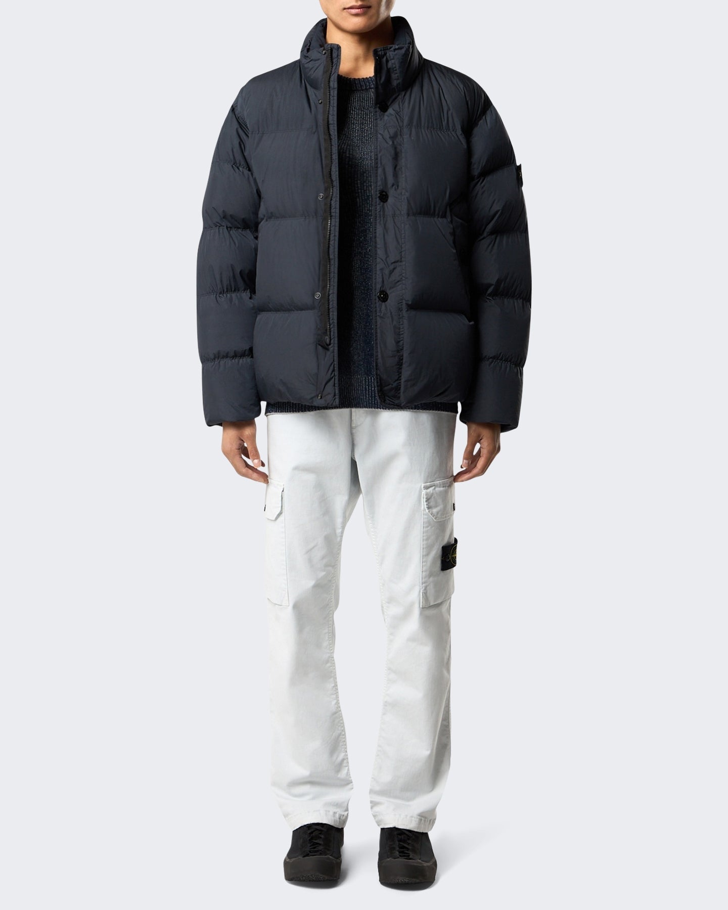 Stone Island Heren Bomberjack Blauw - Eleganza.nl
