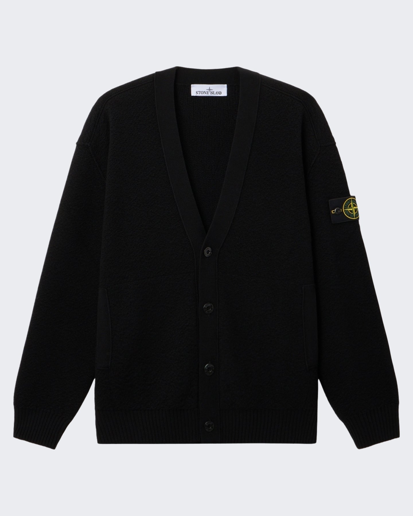 Stone Island Heren Cardigan zwart - Eleganza.nl