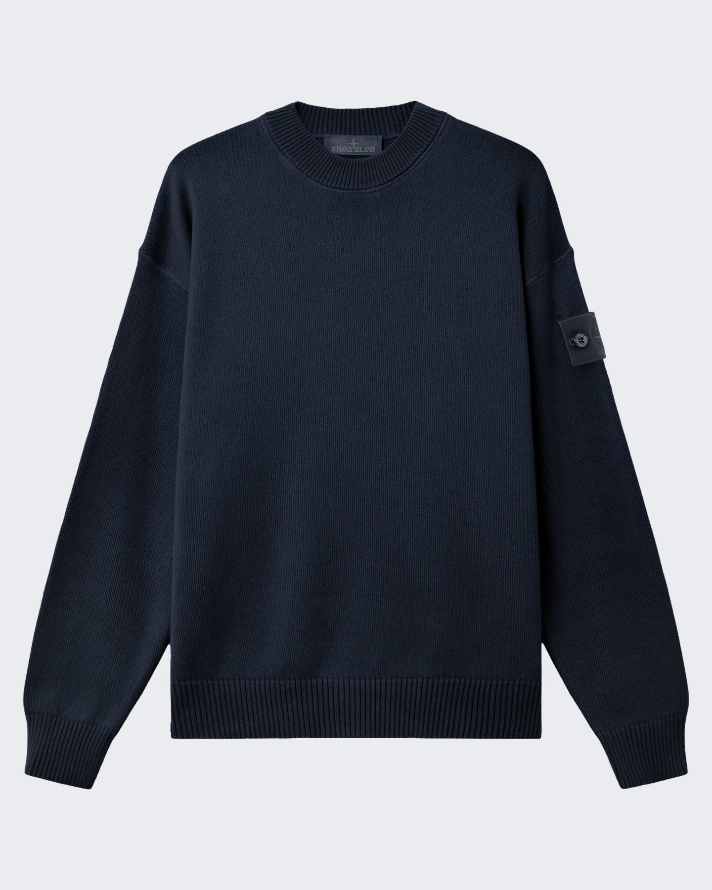 Stone Island Heren Crew Neck-Blauw Blue-V0020 Blauw - Eleganza.nl