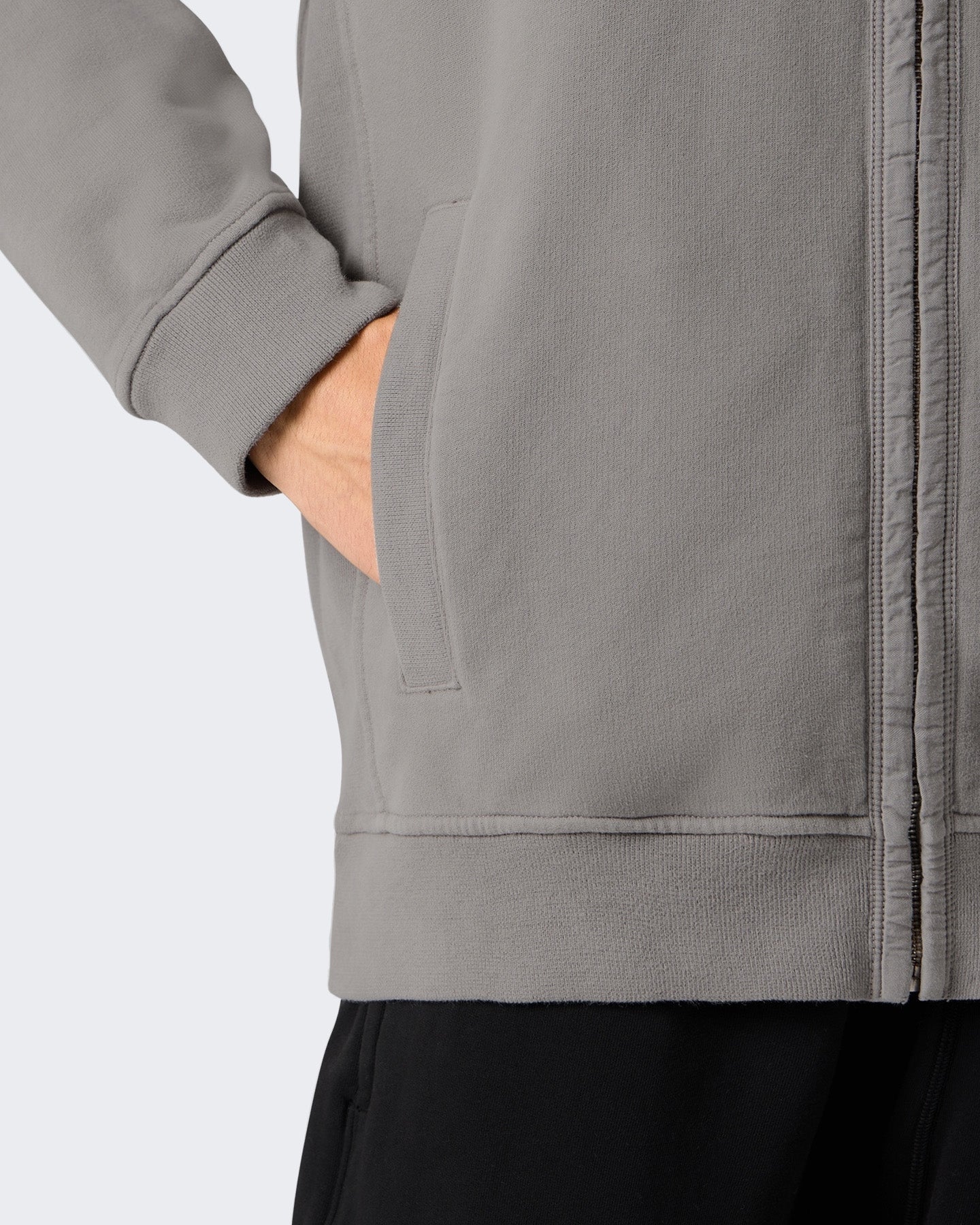 Stone Island Heren Hoodie met capuchon Grijs - Eleganza.nl
