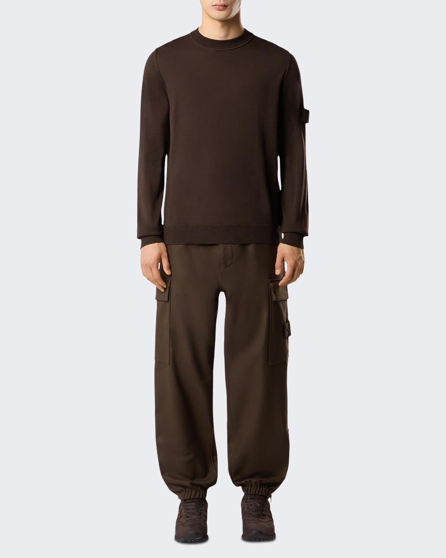 Stone Island Heren Logo Patch Poloshirt Grijs - Eleganza.nl