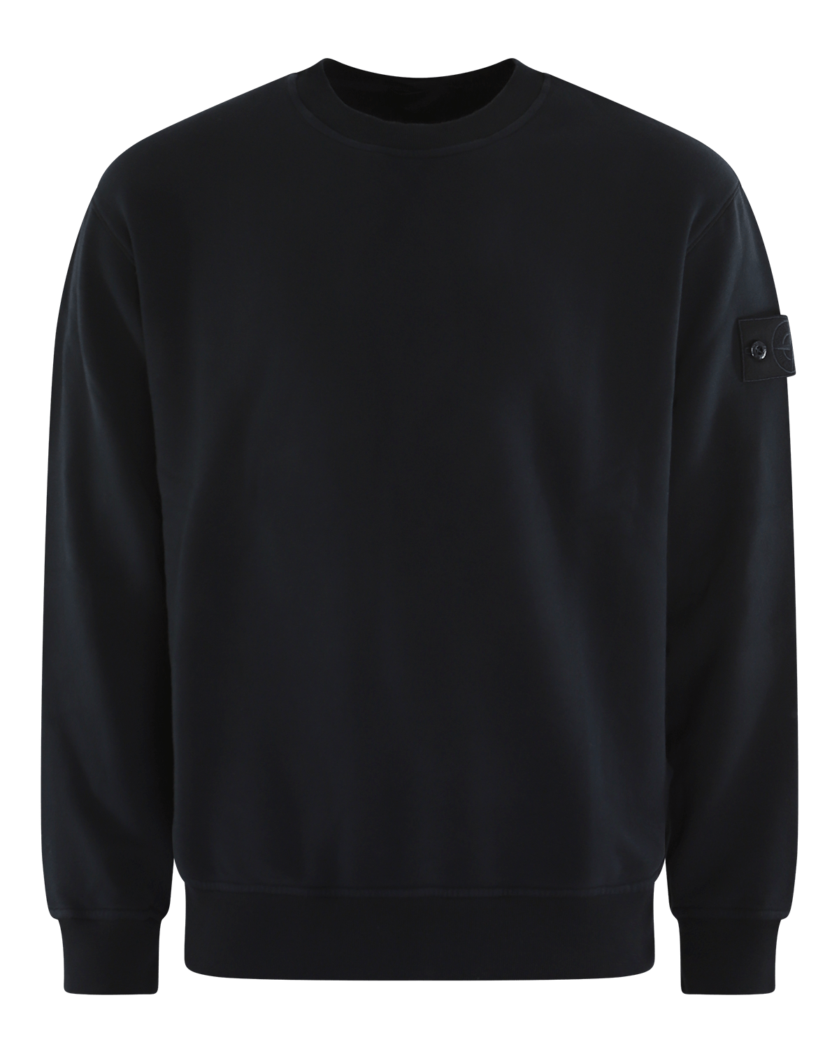 Stone Island Heren Logo Patch Sweater Blauw - Eleganza.nl