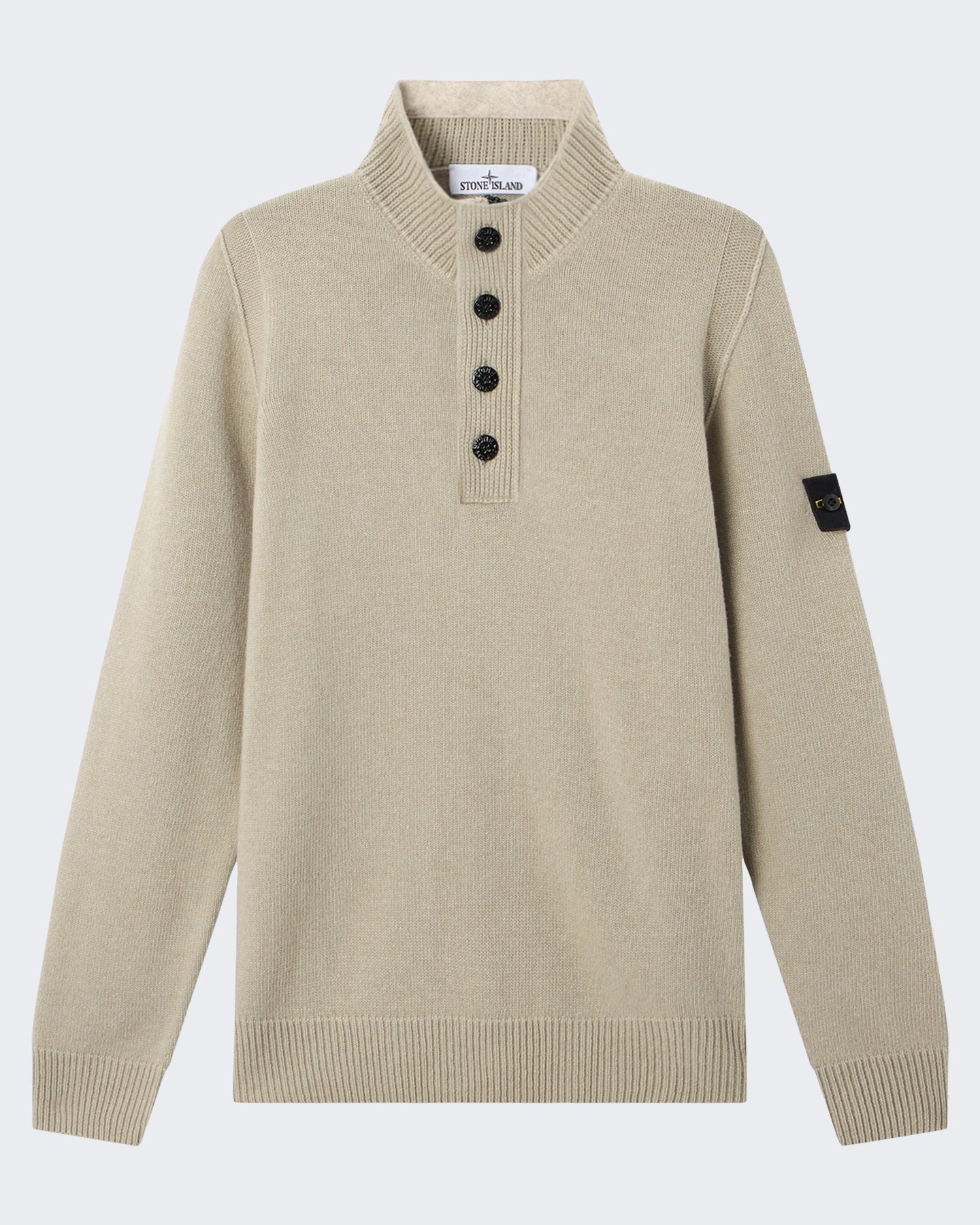Stone Island Heren Ls Polo-Beige-V0095 Beige - Eleganza.nl