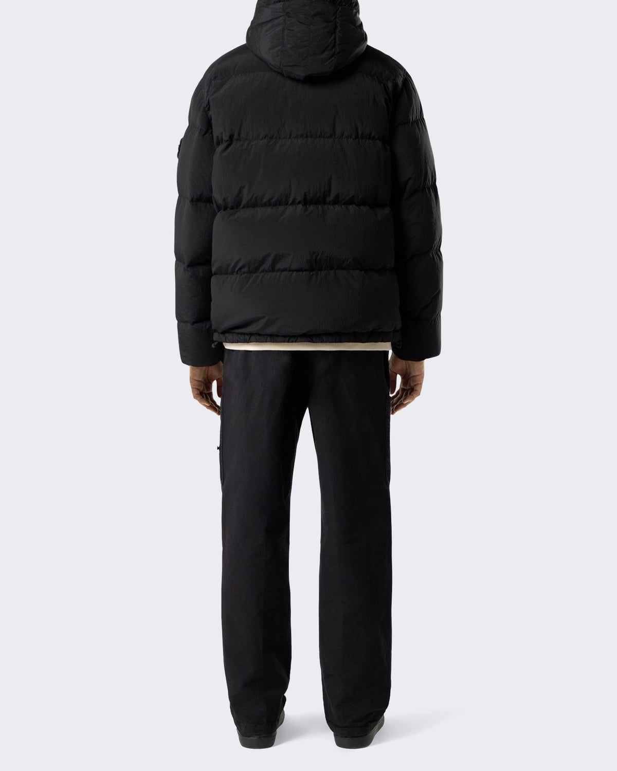 Stone Island Heren Nylon Metal Jas Zwart - Eleganza.nl
