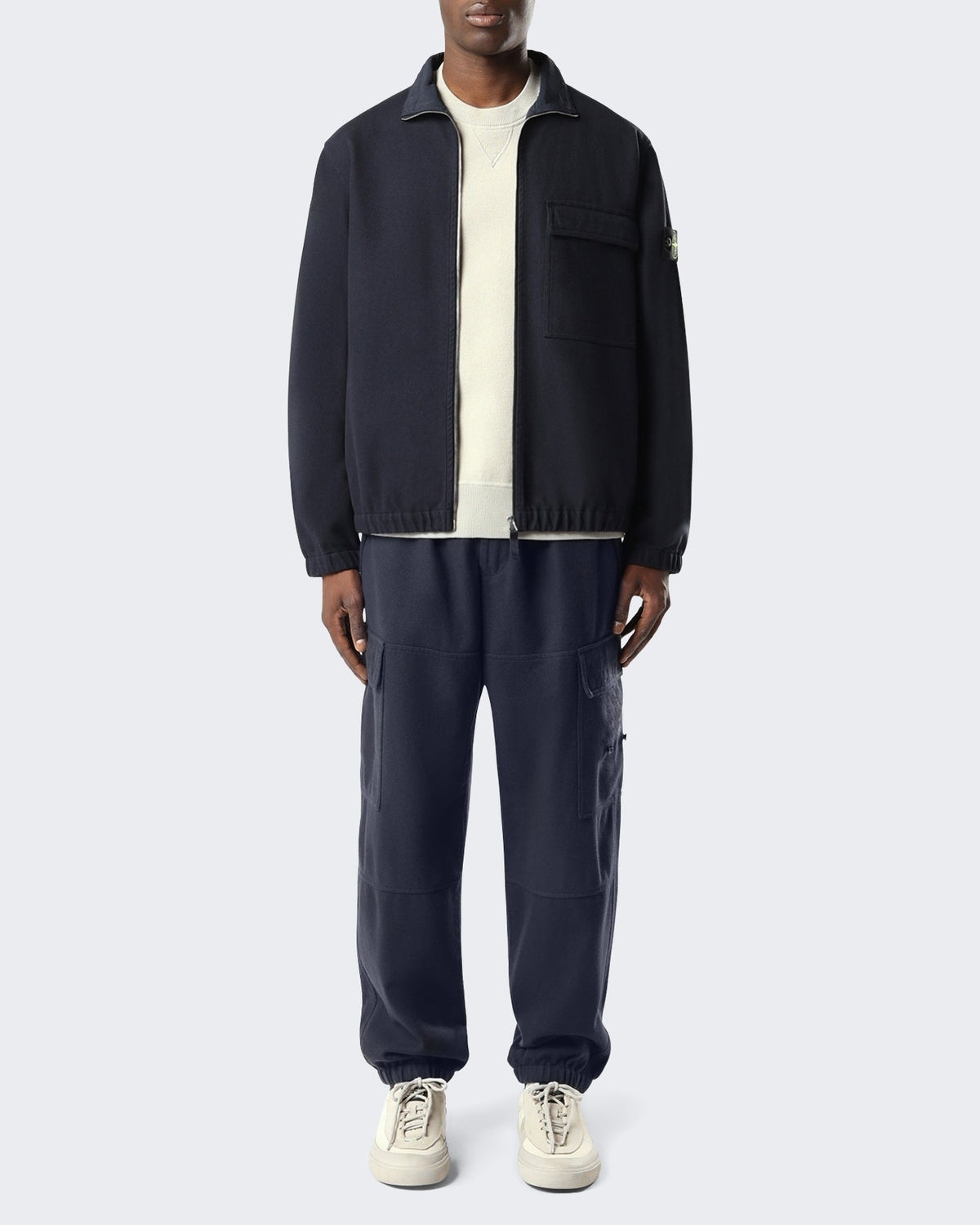 Stone Island Heren Overhemd Blauw - Eleganza.nl
