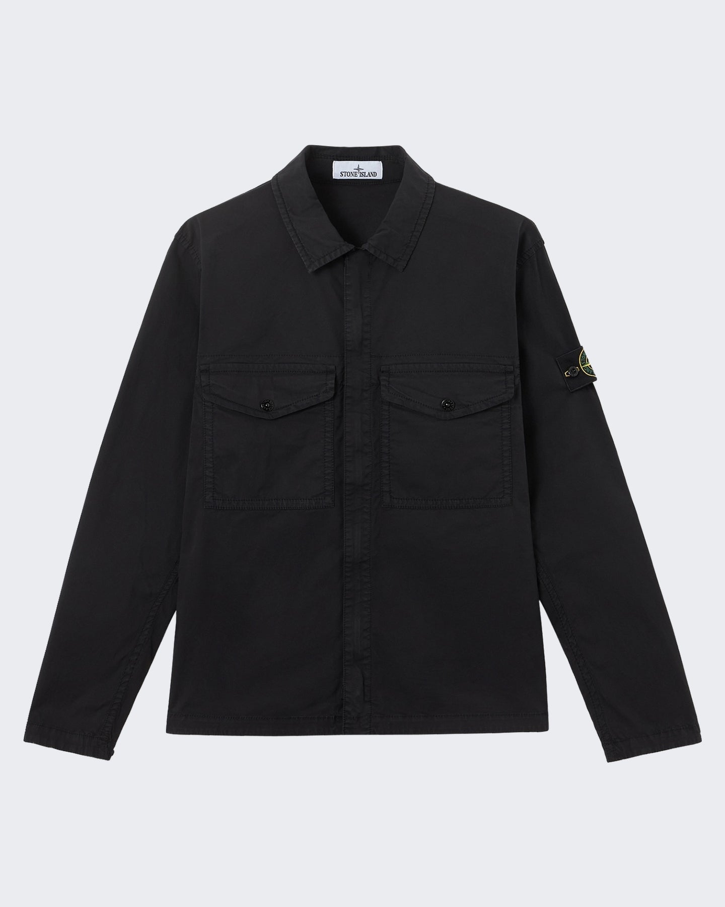 Stone Island Heren Overhemd Zwart - Eleganza.nl