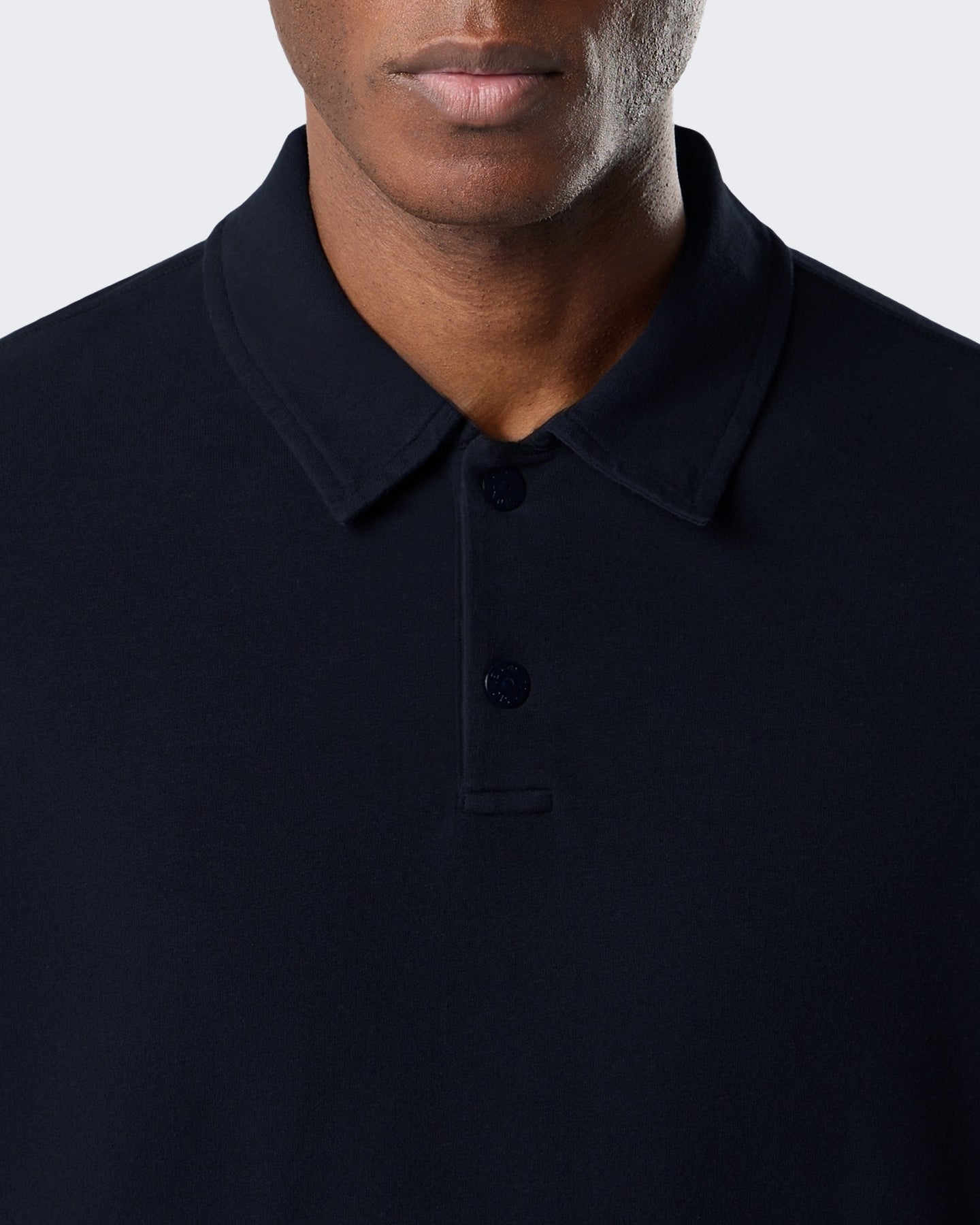 Stone Island Heren Polo met lange mouwen Blauw - Eleganza.nl