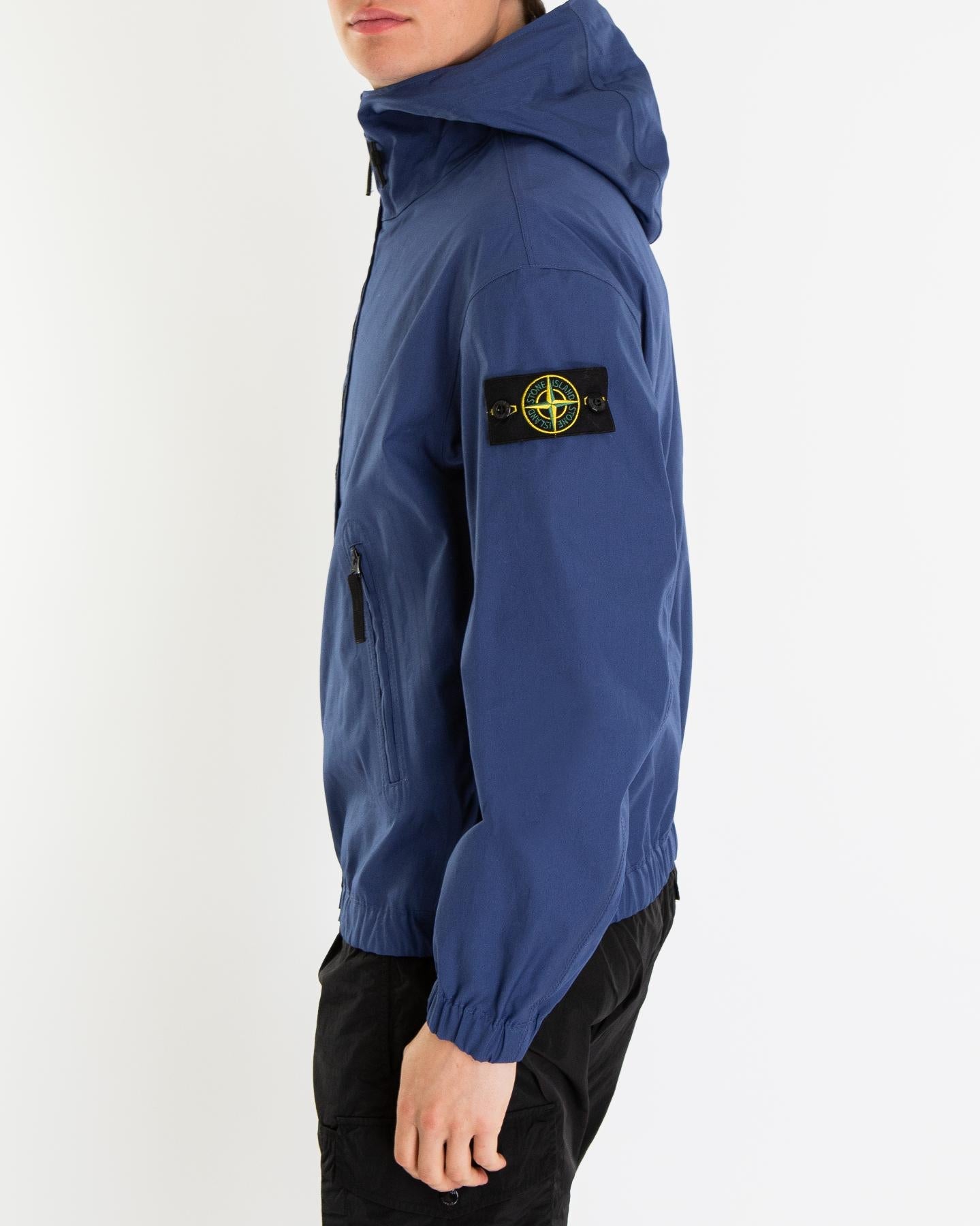 Stone Island Heren Supima Cotton Jacket Blauw - Eleganza.nl