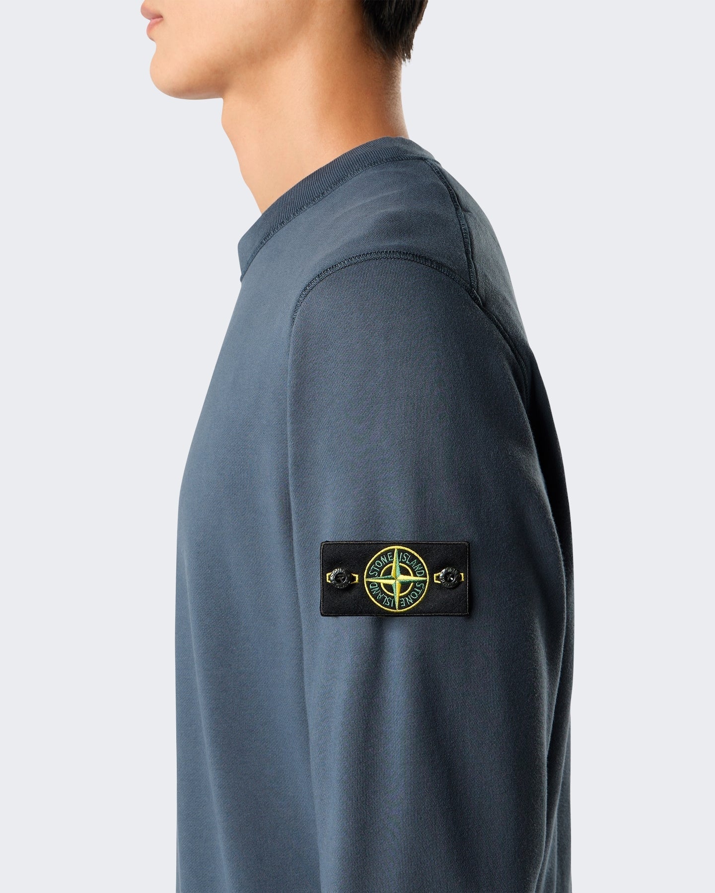 Stone Island Heren Sweatshirt-Slate Blu-V002e Blauw - Eleganza.nl