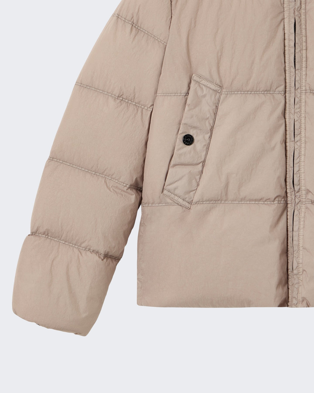 Stone Island Kids Jas in zandkleur Beige - Eleganza.nl