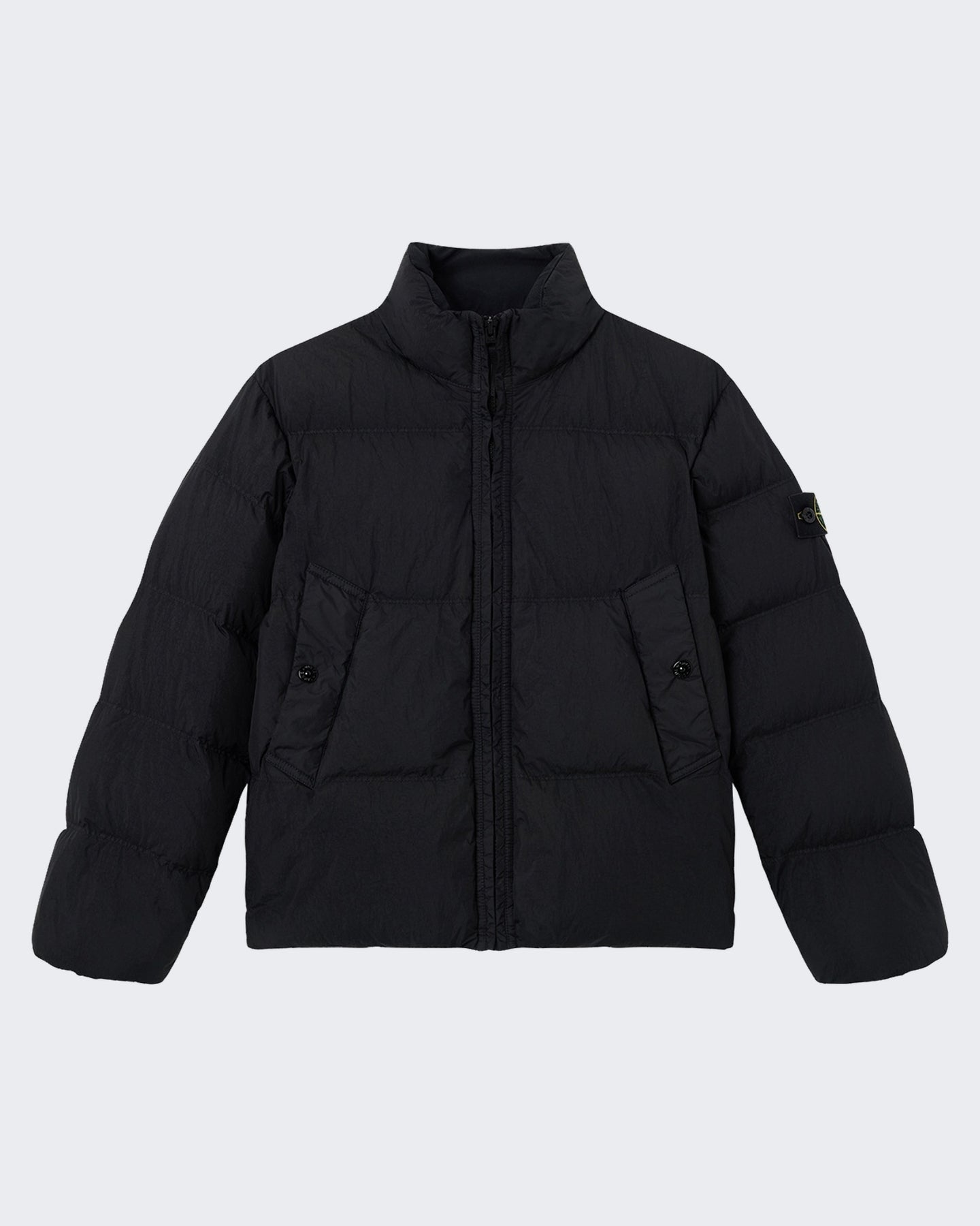 Stone Island Kids Jas in zwart - Eleganza.nl