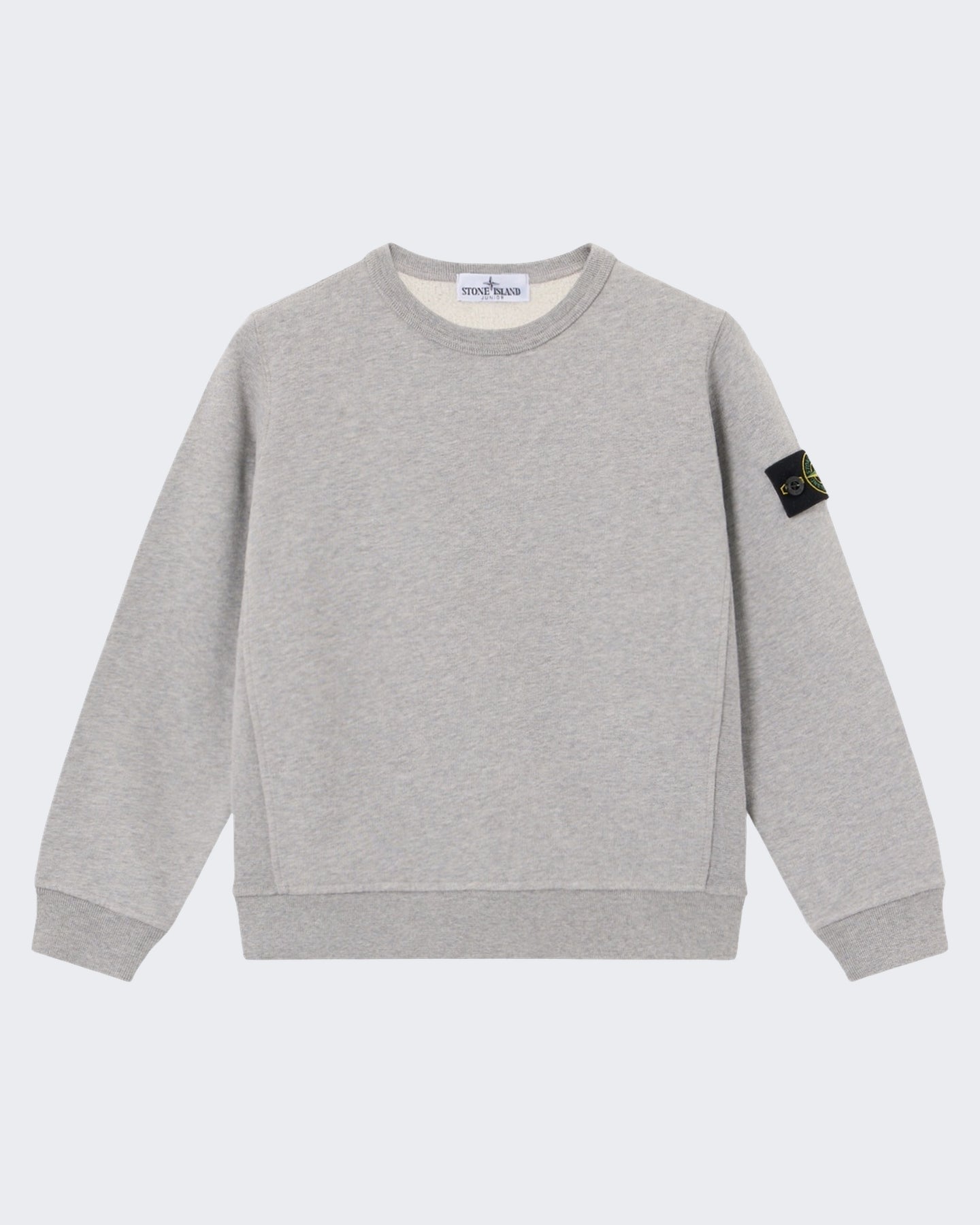 Stone Island Kids Sweatshirt met ronde hals in Beige - Eleganza.nl
