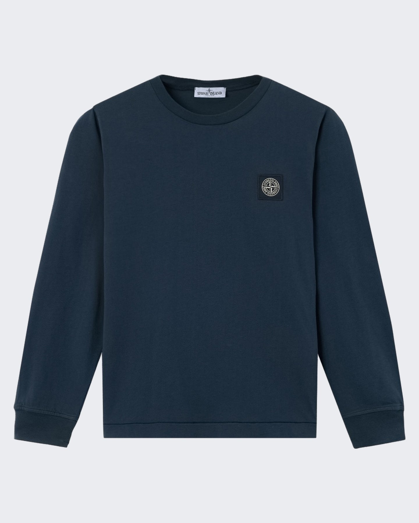Stone Island Kids T-shirt met lange mouwen Blauw - Eleganza.nl