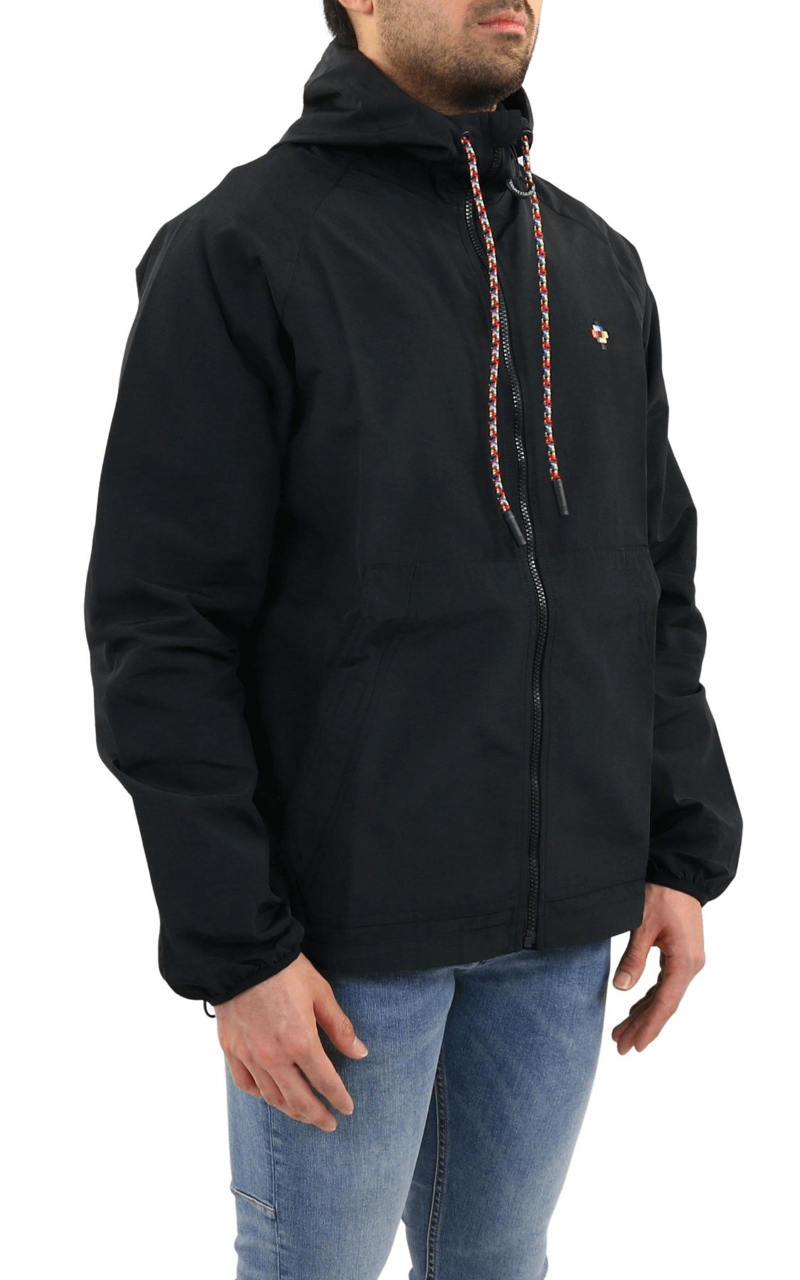 Men Colorful Cross Nylon Windbre