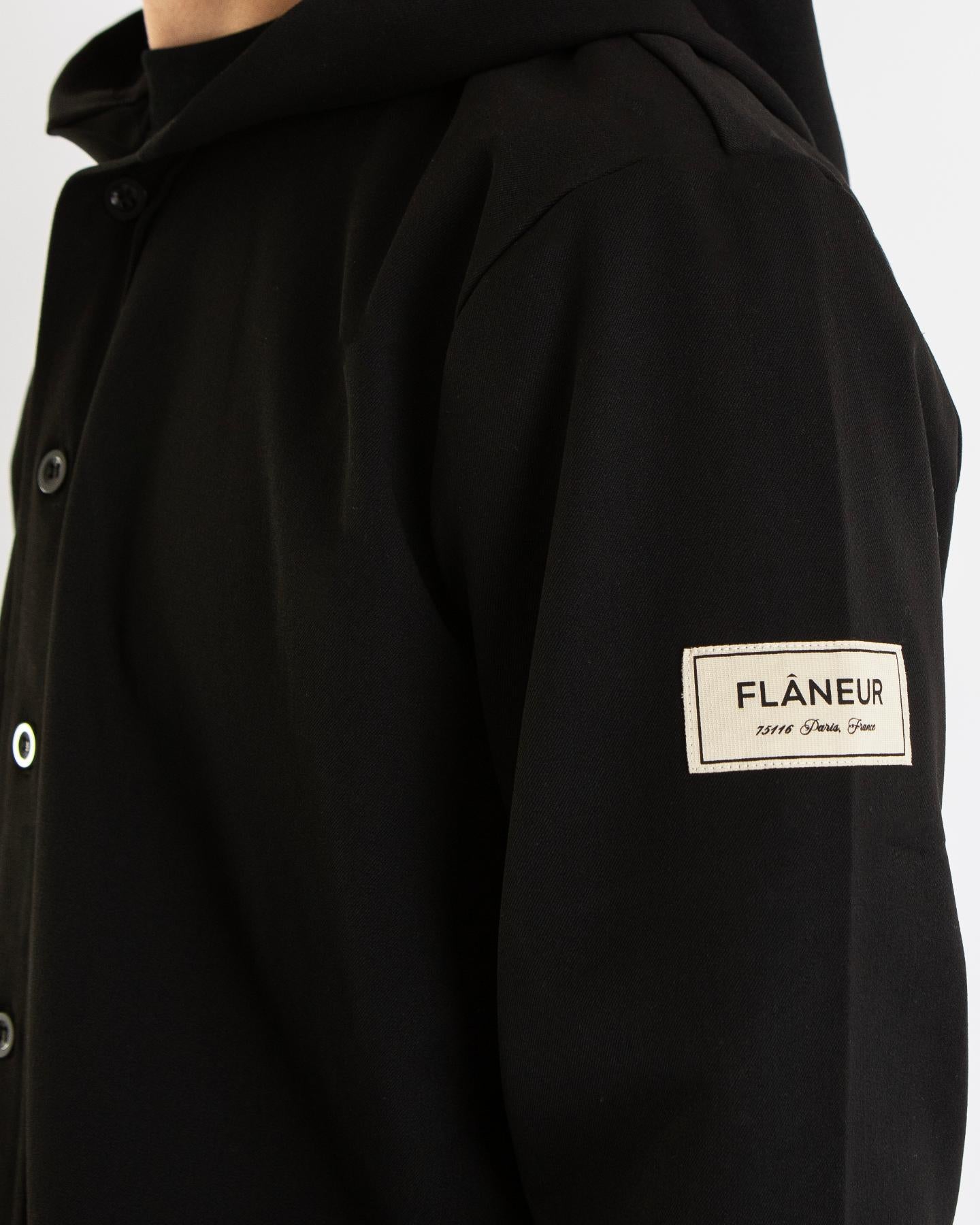 Heren Atelier Hoodie Zwart