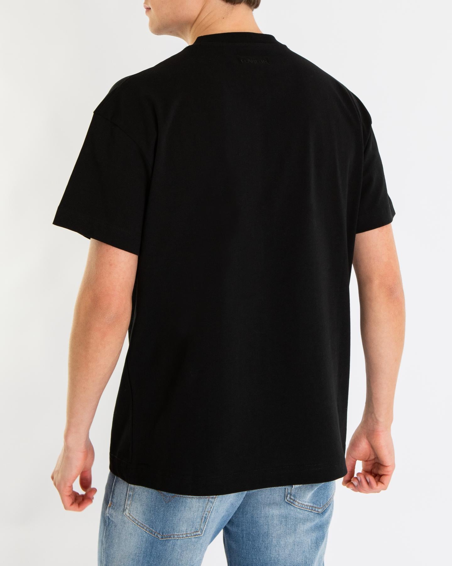 Heren Objects T-Shirt Zwart