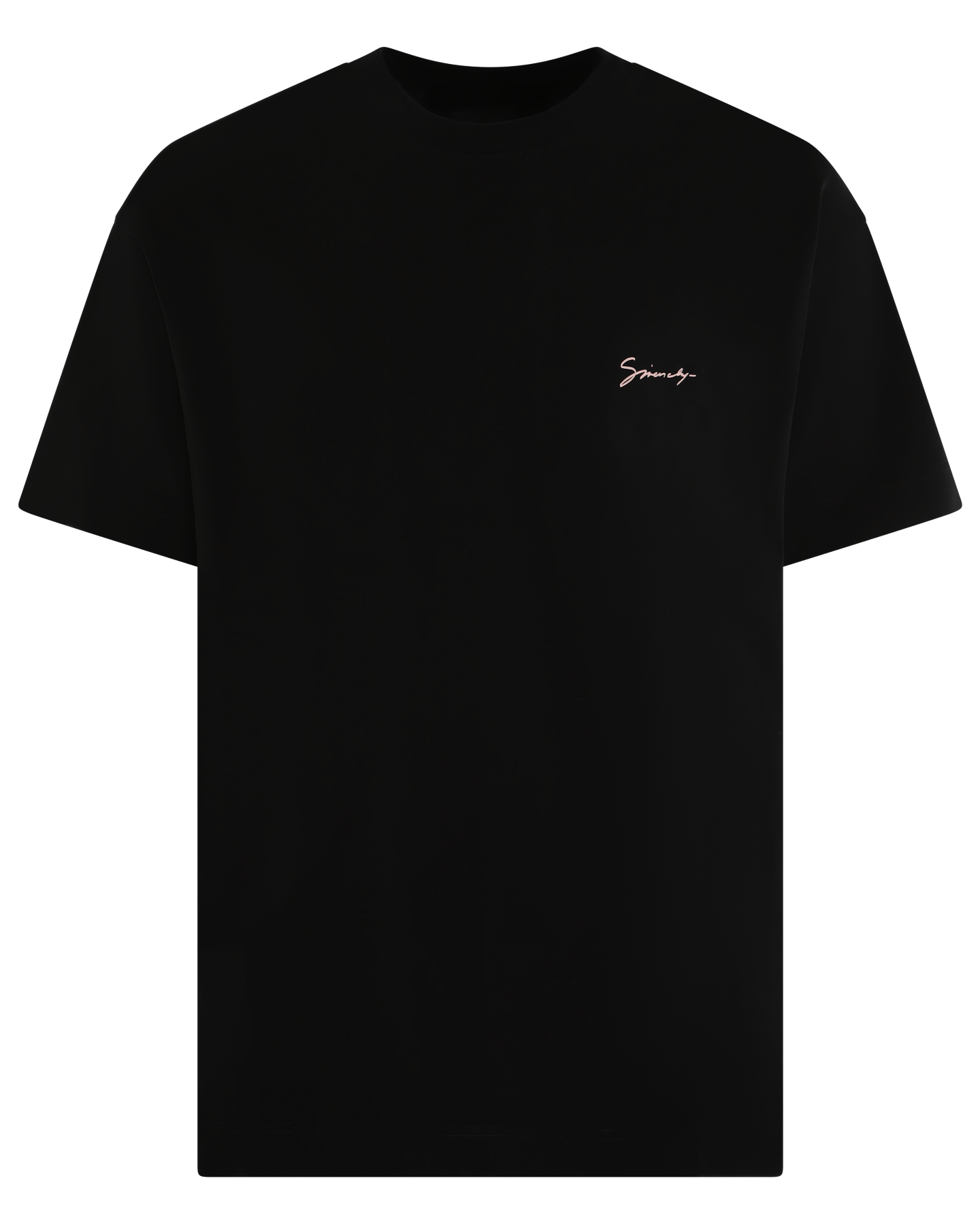 Heren Hubert Object T-Shirt Zwart