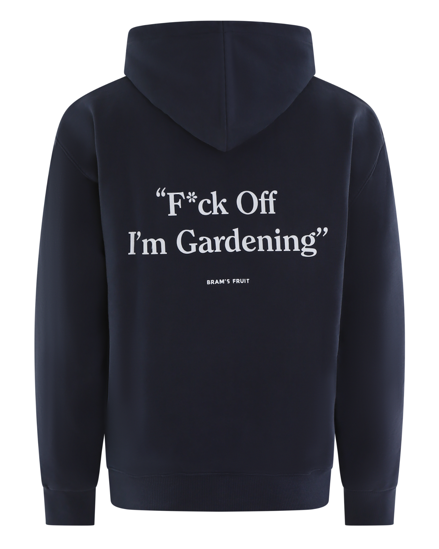Heren F*Ck Off Hoodie Blauw