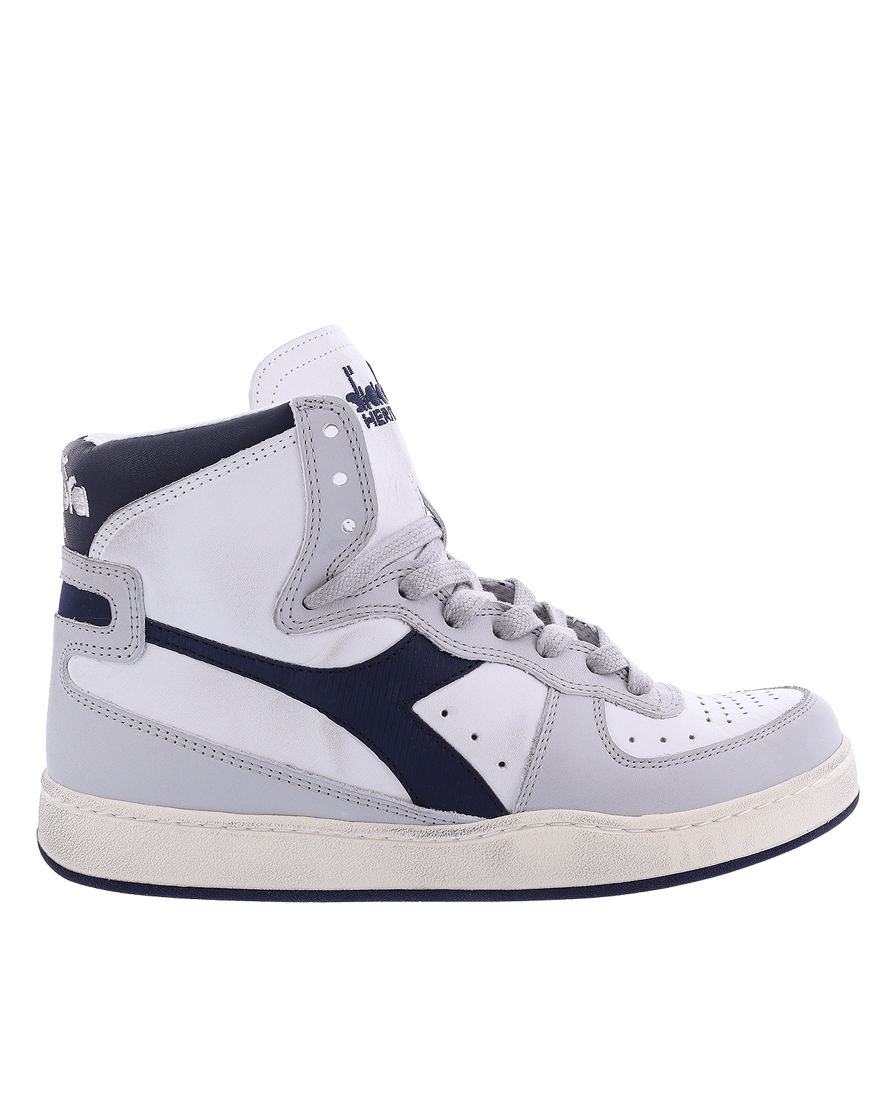 Women Mi Basket Used White/Gray