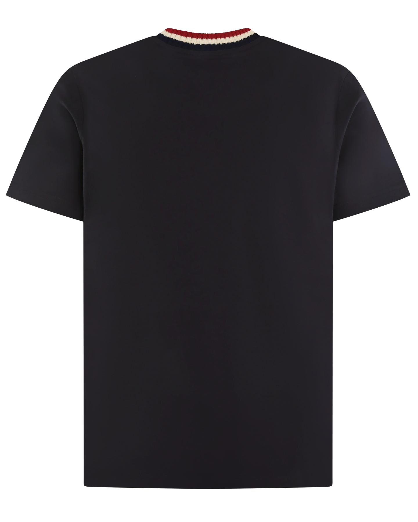 Heren Embroidered Logo T-Shirt Zwart