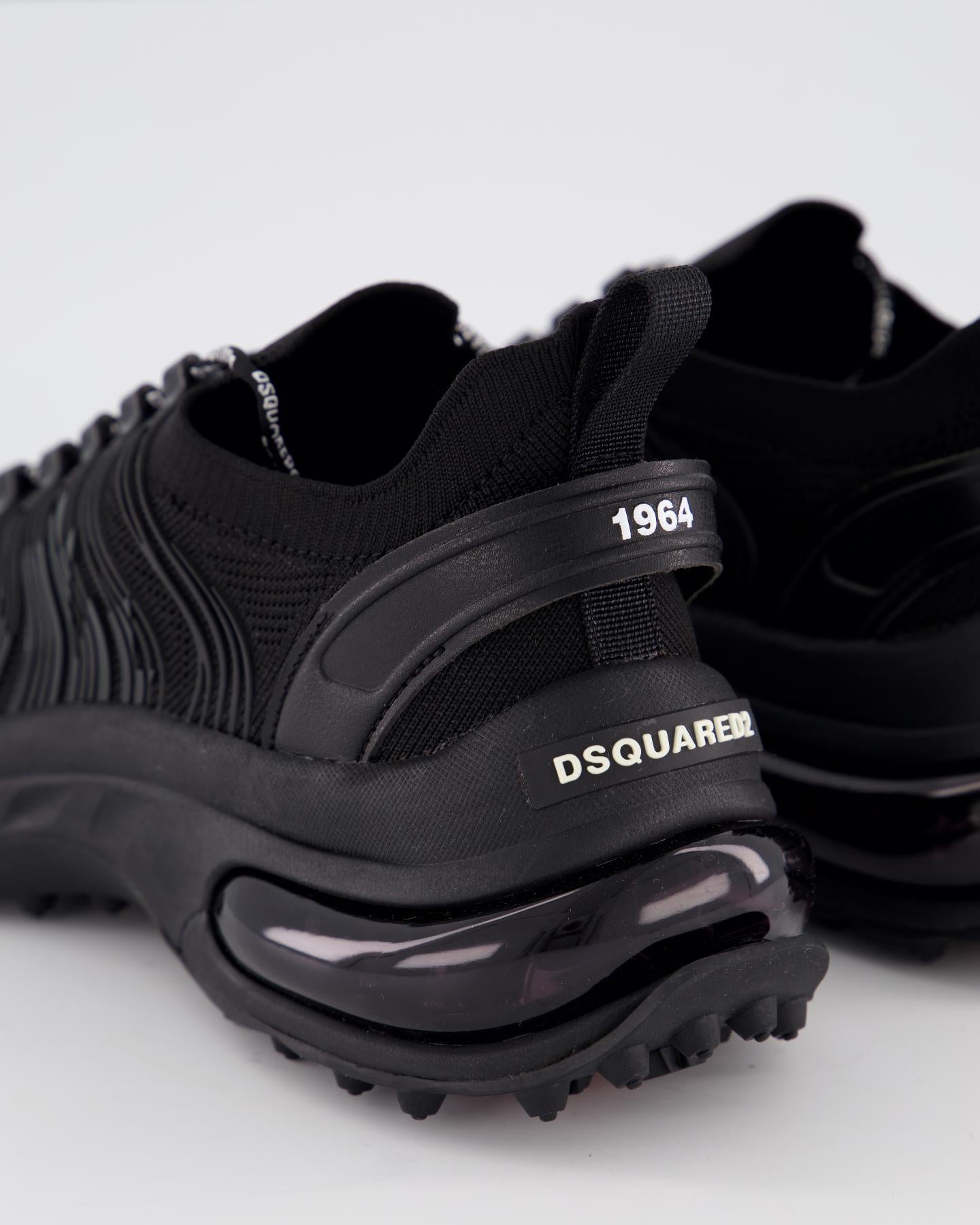 Heren Bubble Sneakers Zwart