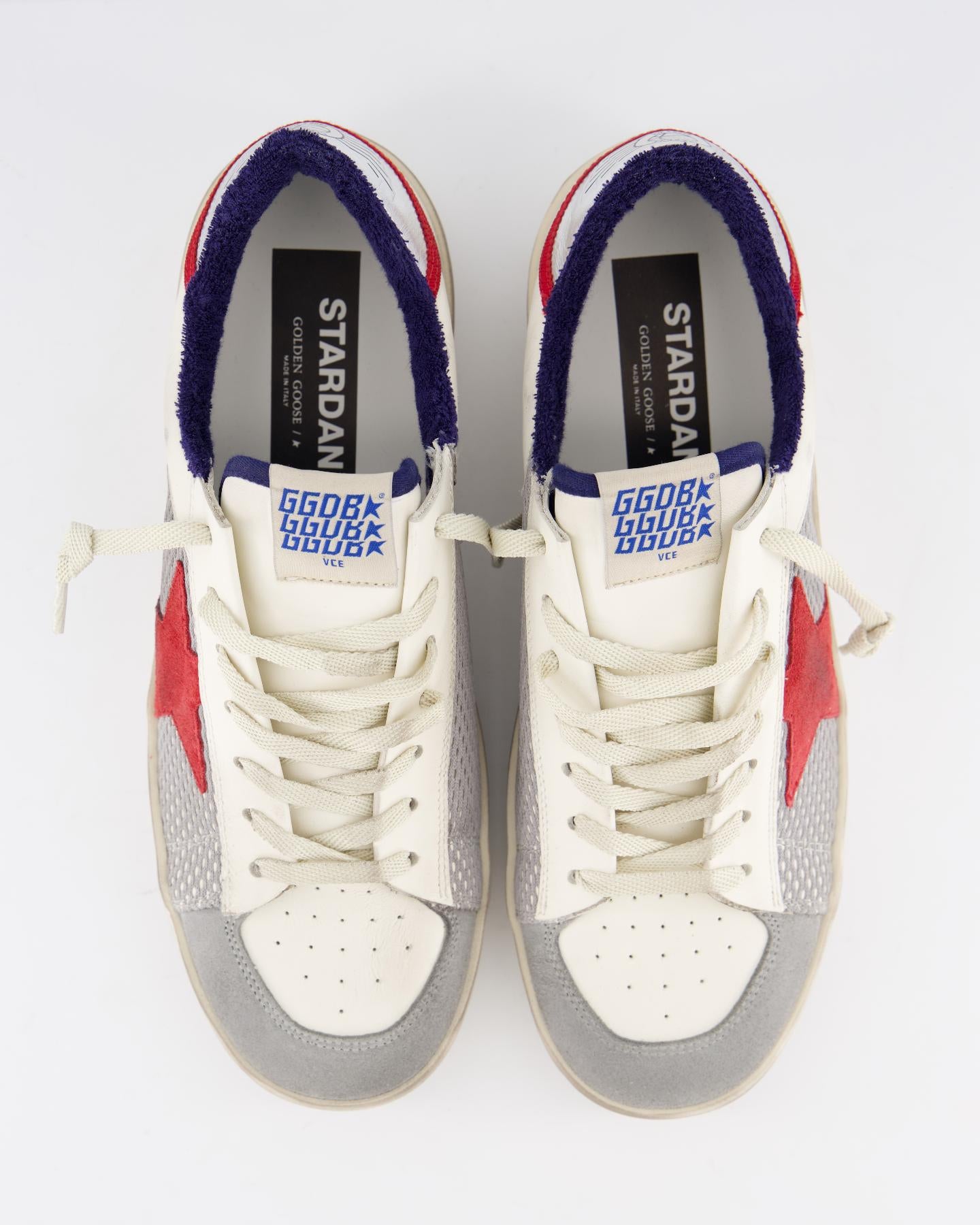 Heren Stardan Sneaker Wit/Grijs