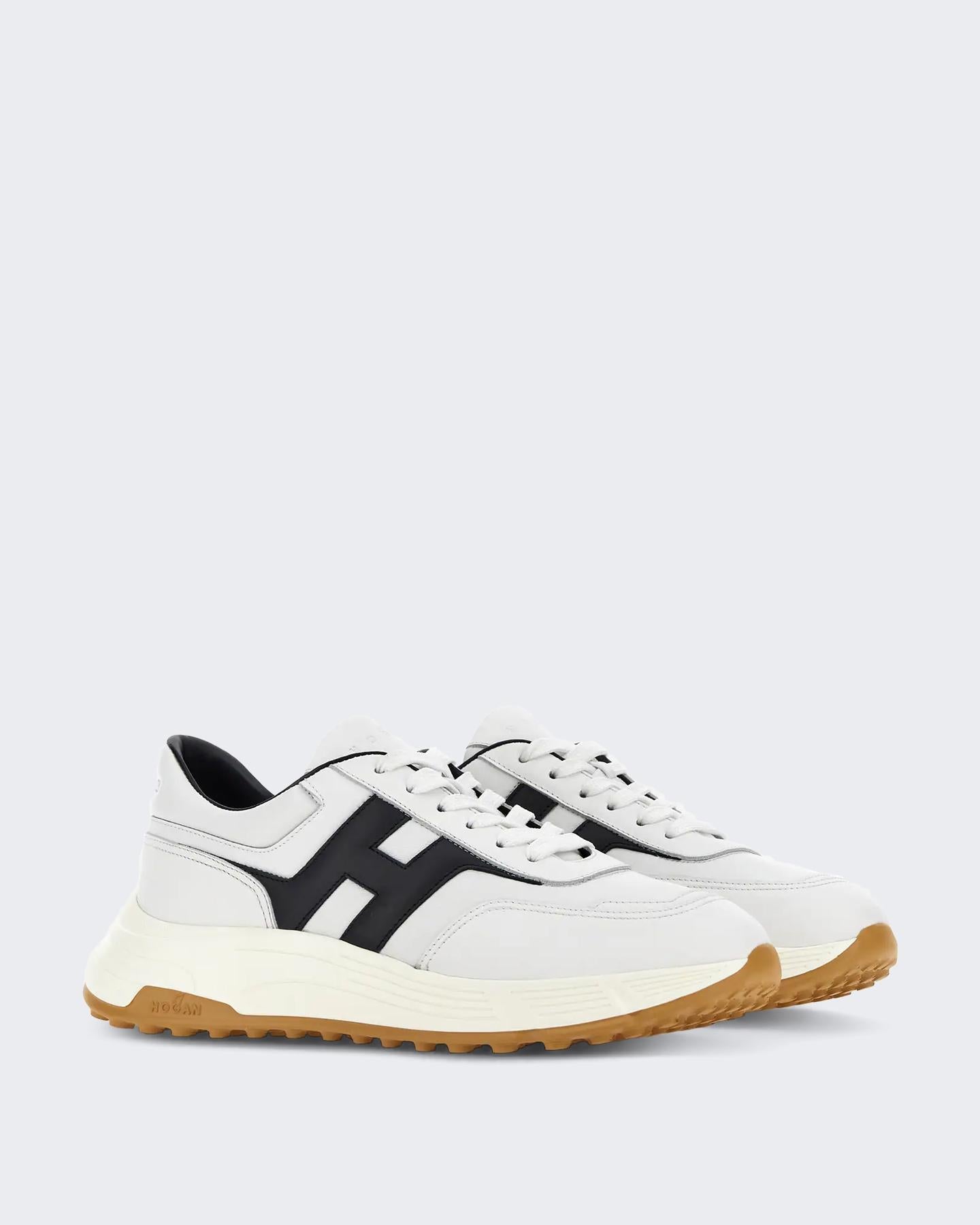 Heren Hyperlight Sneaker Wit/Grijs
