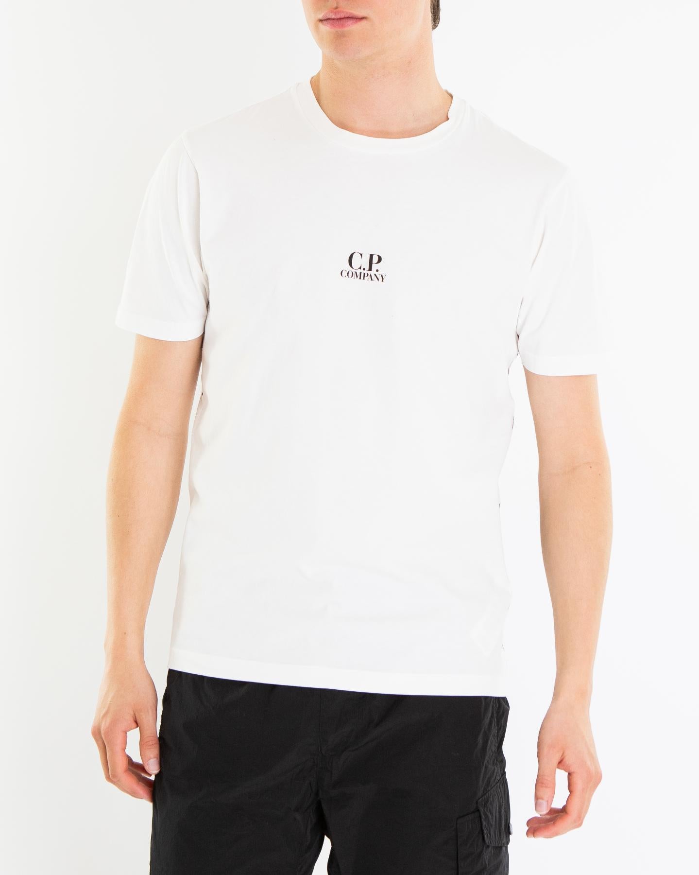 Heren Artwork Logo T-Shirt Wit
