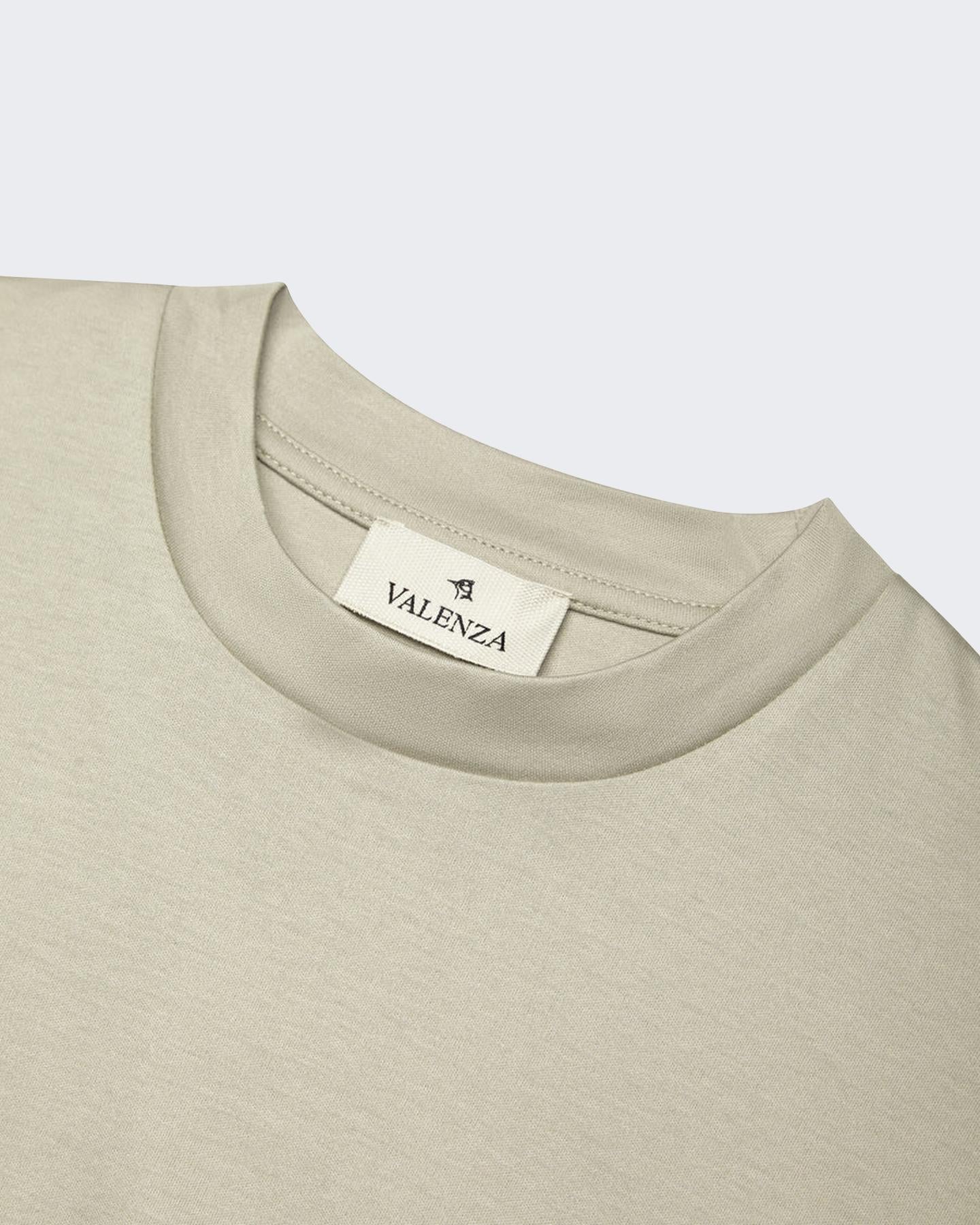 Heren Interlock Supima T-Shirt Groen