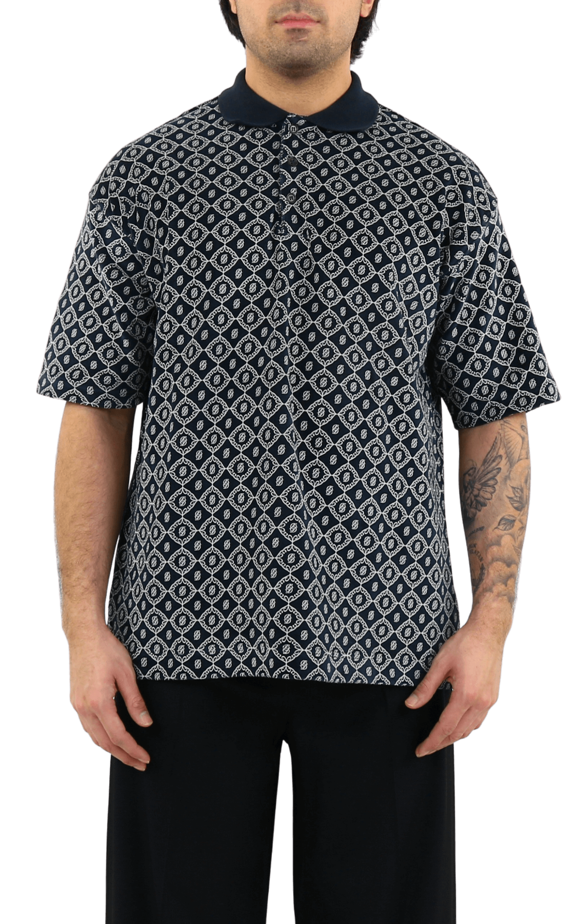 Men Le Polo Velours Monogram