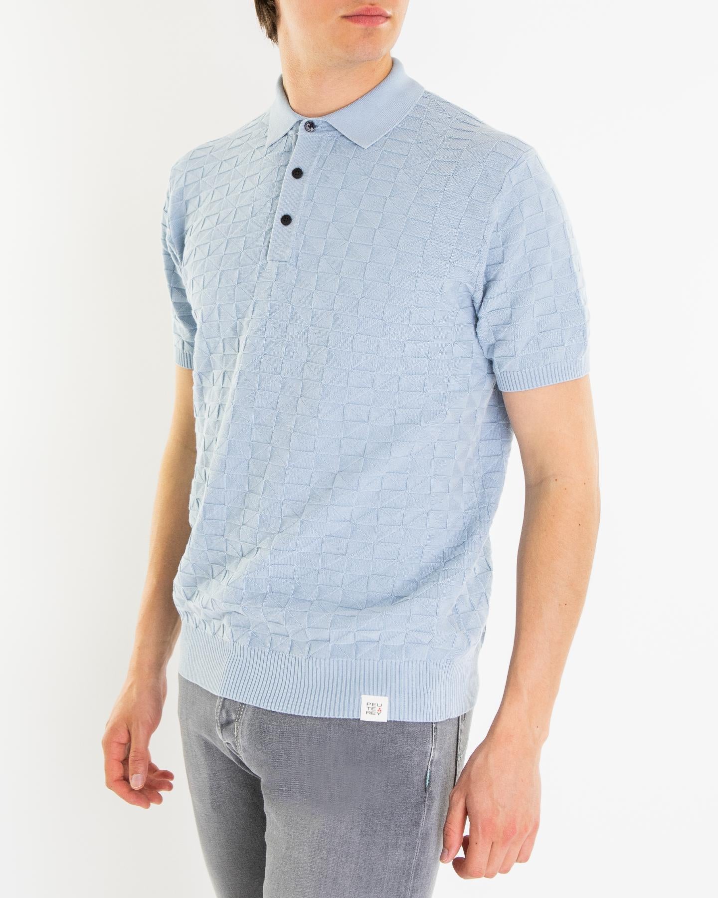 Heren Keirin 01 Polo Blauw